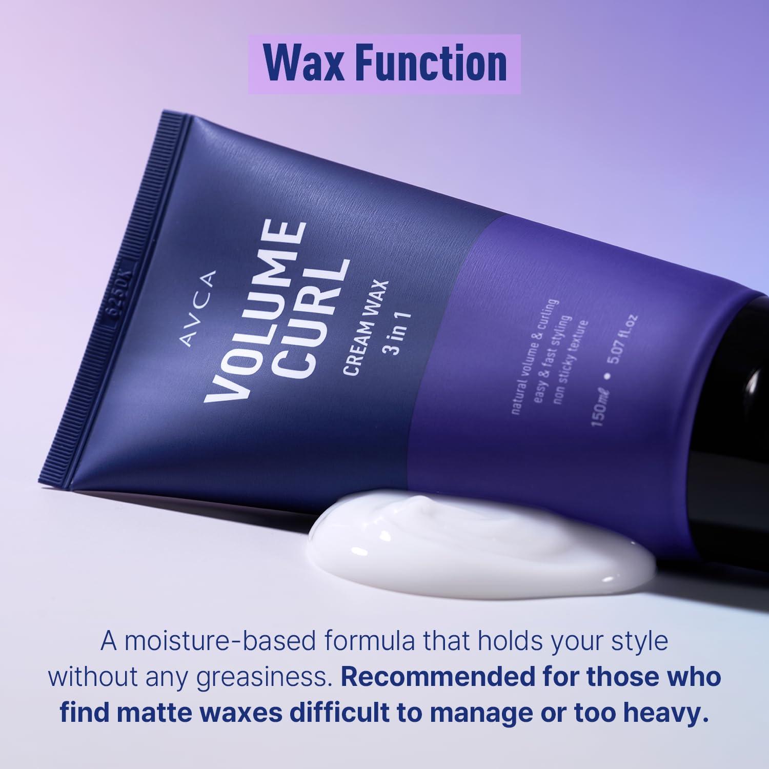 Crema de Volumen AVCA 3 en 1 para Rizos 150ml Control Frizz