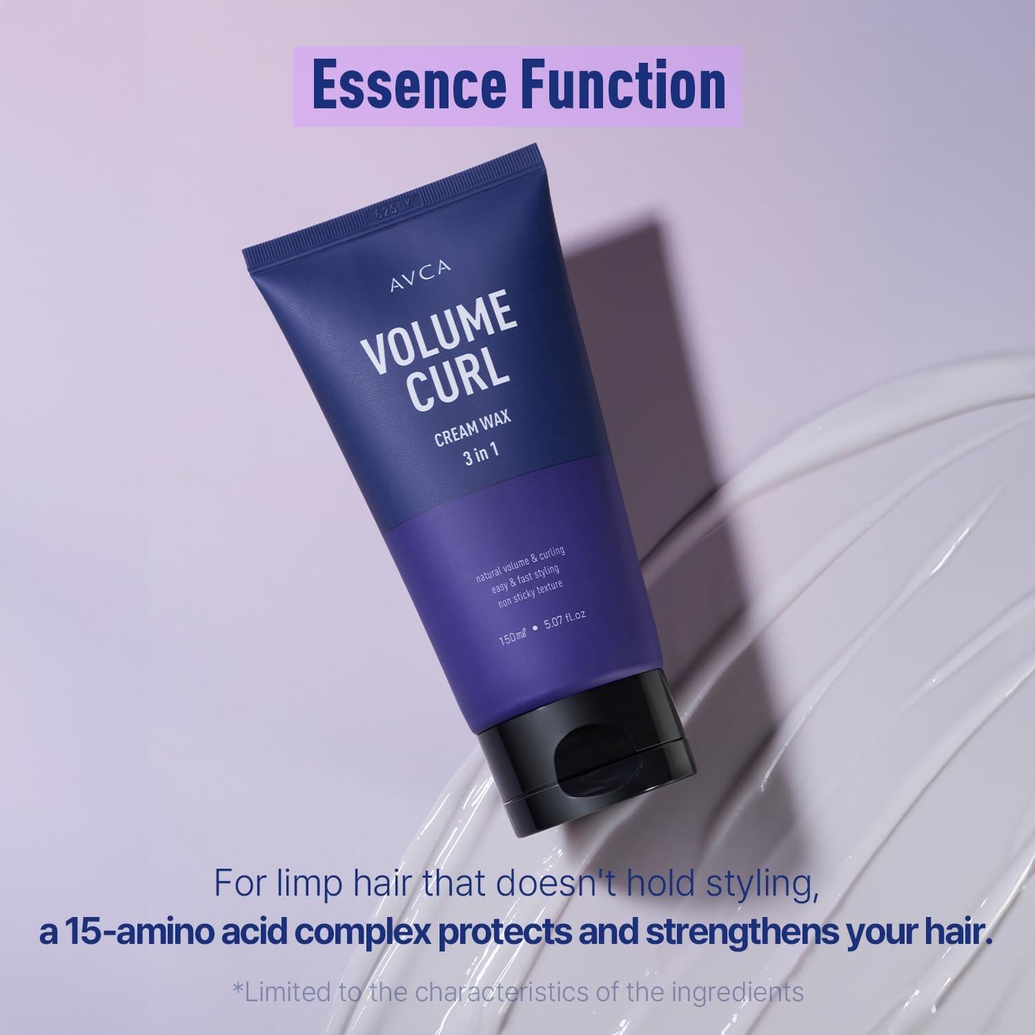 Crema de Volumen AVCA 3 en 1 para Rizos 150ml Control Frizz