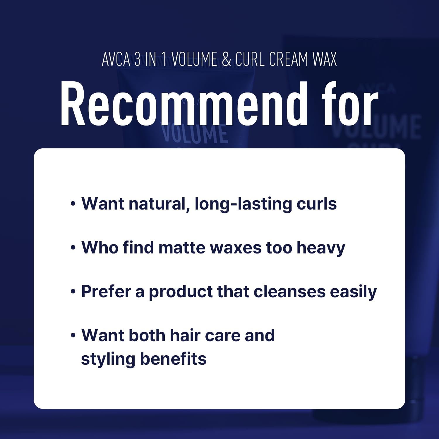 Crema de Volumen AVCA 3 en 1 para Rizos 150ml Control Frizz