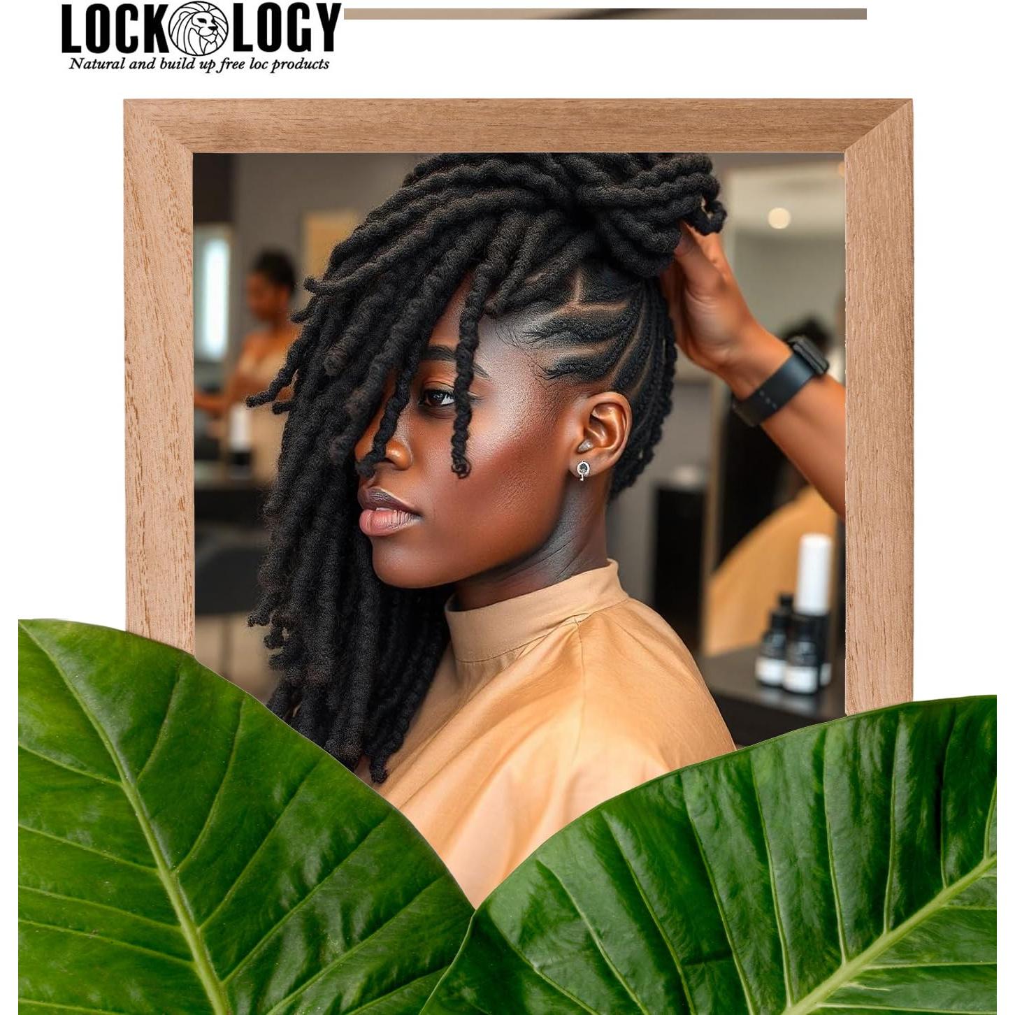 Mantequilla Loc Lockology 240g - Natural Menta y Árbol de Té