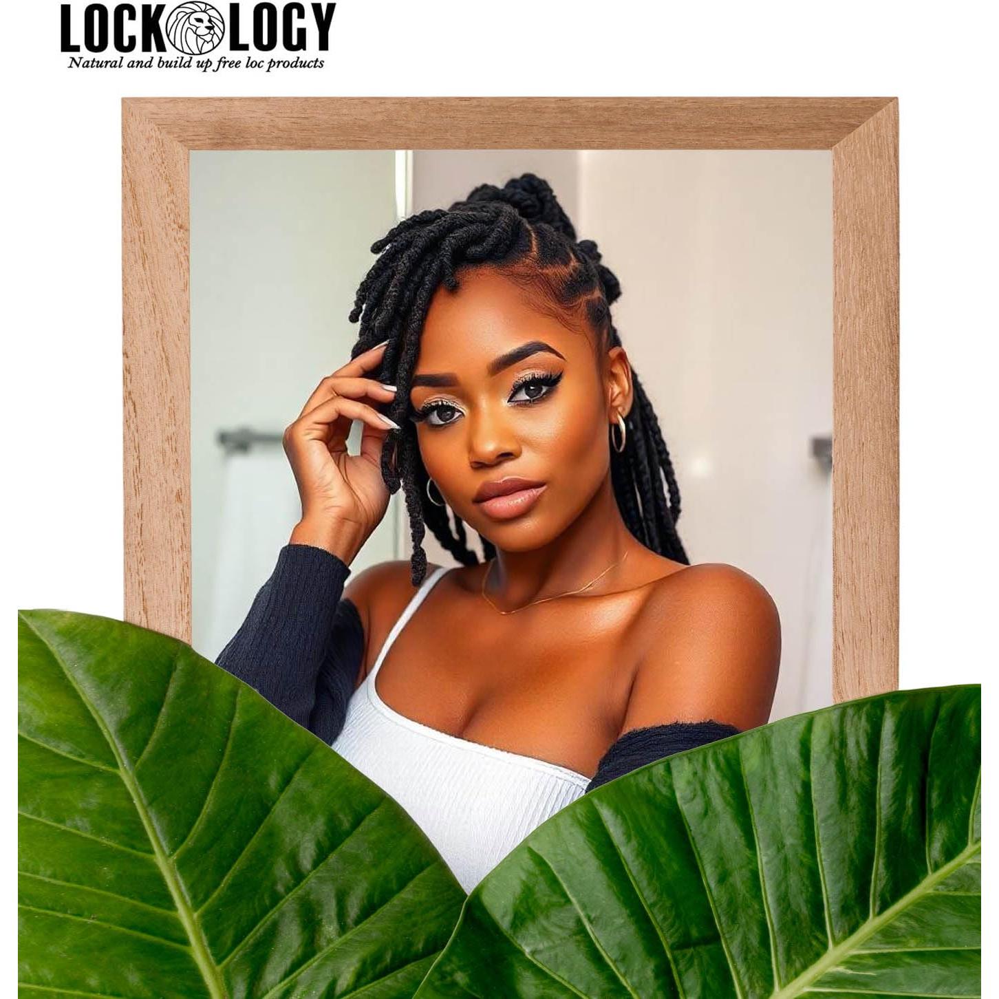 Mantequilla Loc Lockology 240g - Natural Menta y Árbol de Té