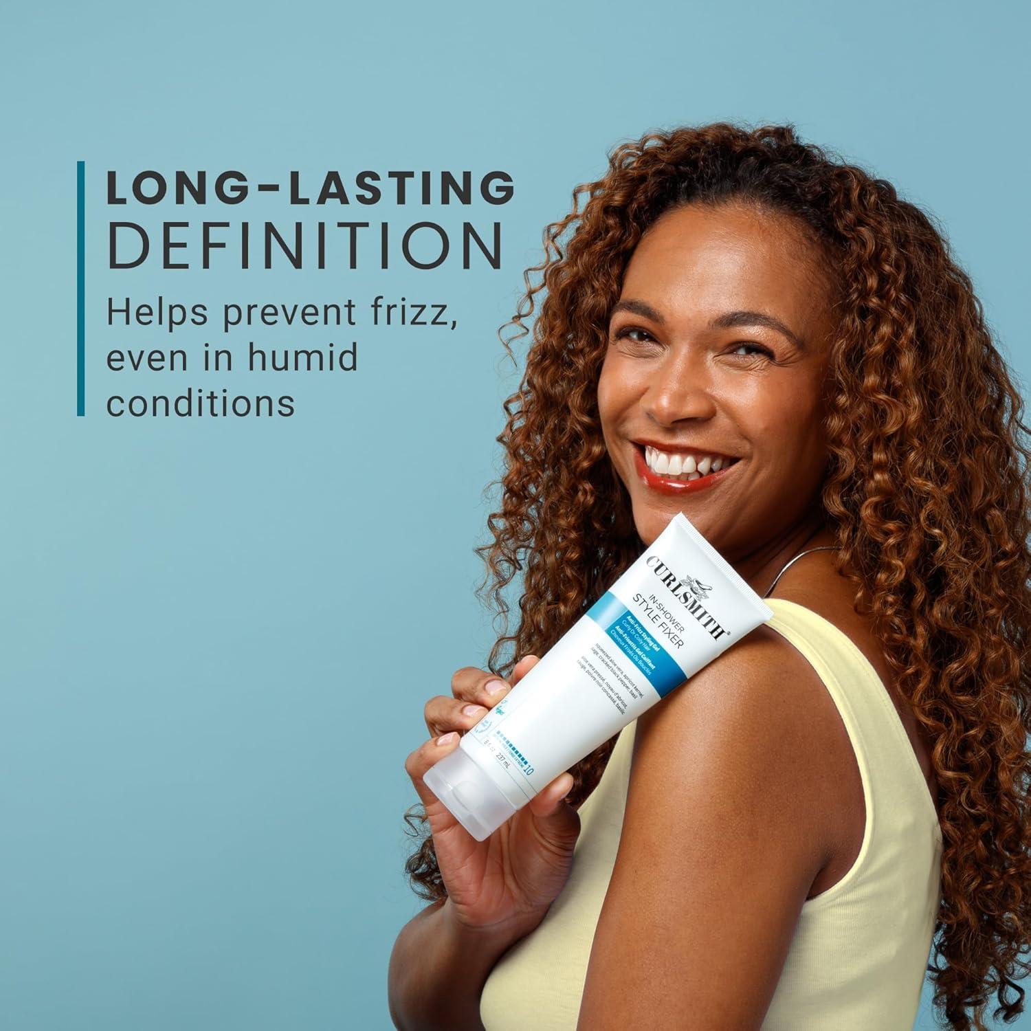 Gel Fijador de Rizos Curlsmith 59 ml - Fijación Fuerte y Vegano