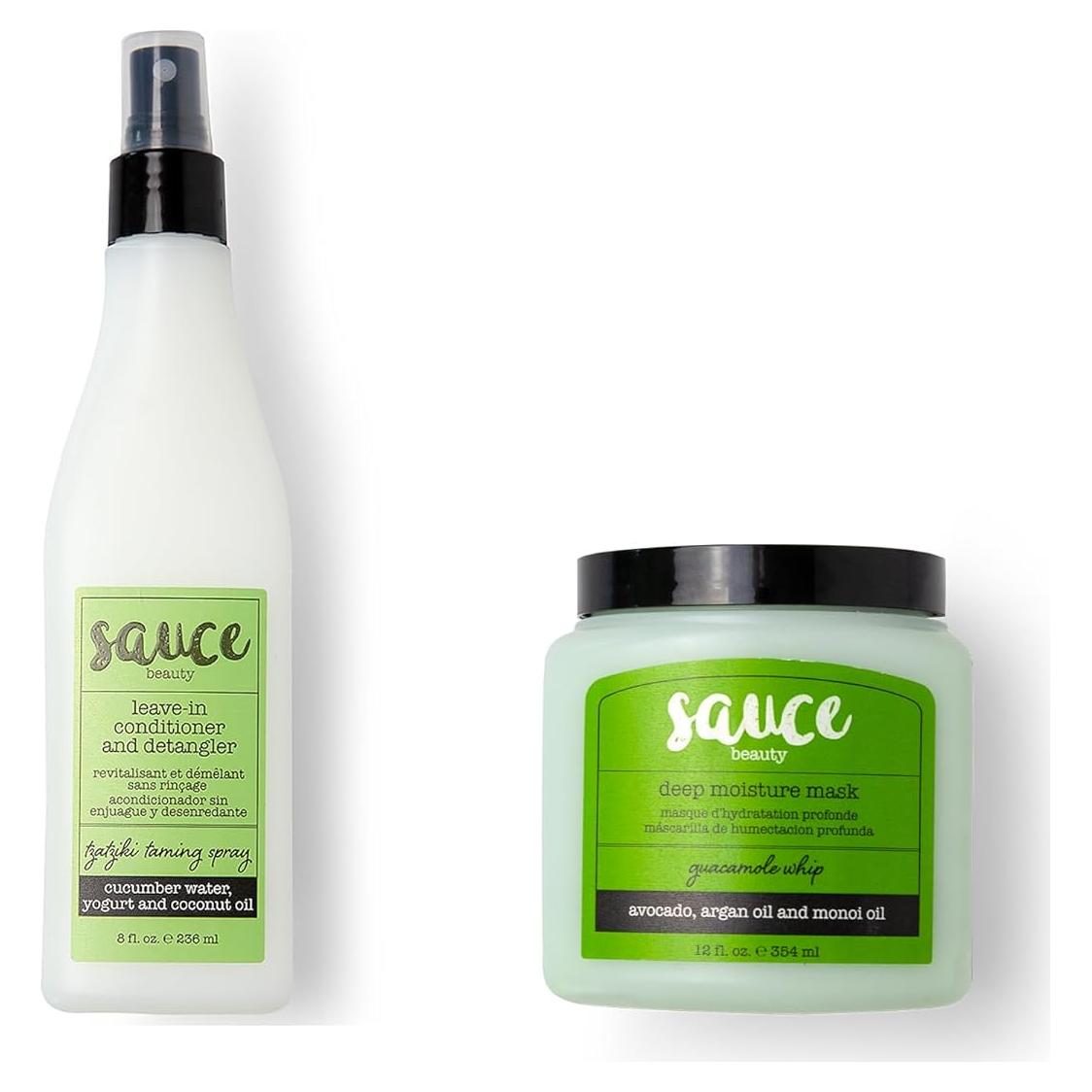 Mascarilla Capilar Guacamole Sauce Beauty + Acondicionador Tzatziki