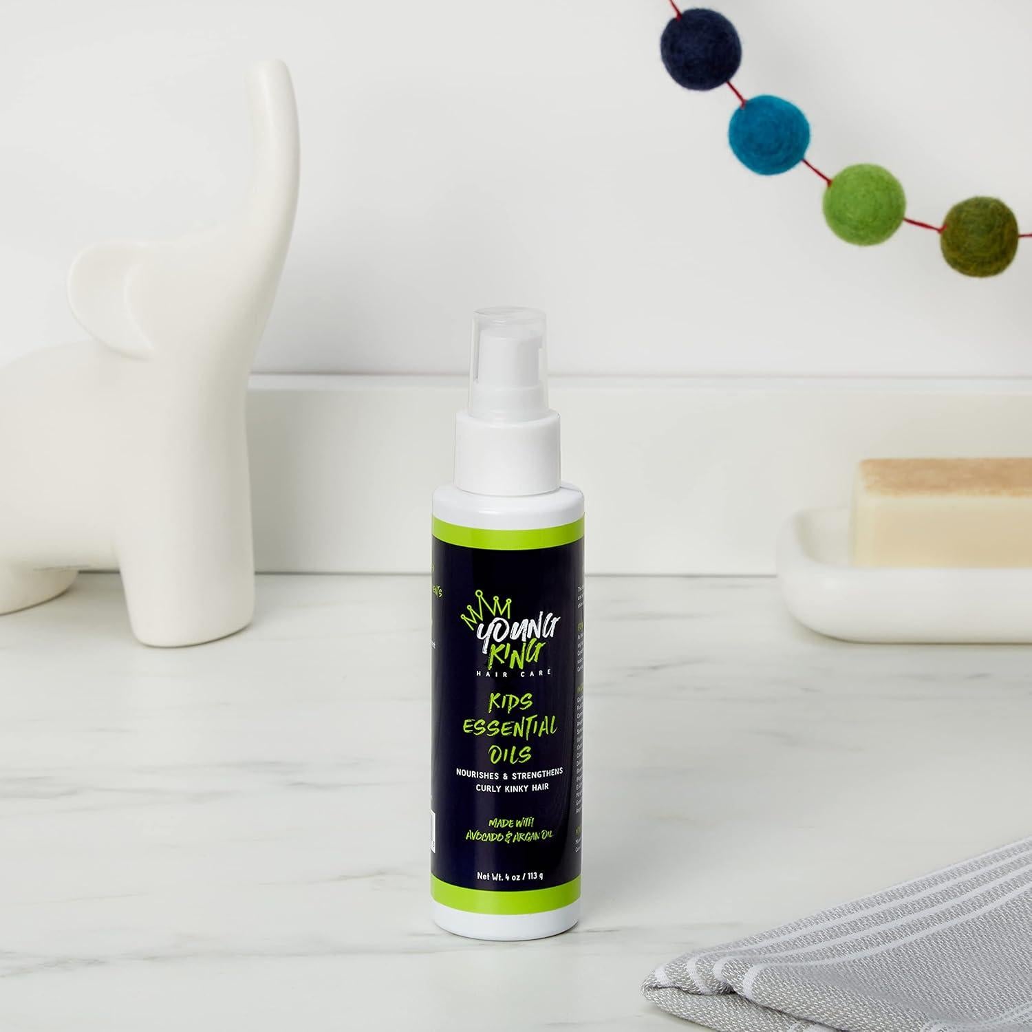 Aceite Esencial para Cabello Young King 113 g - Nutre Rizos