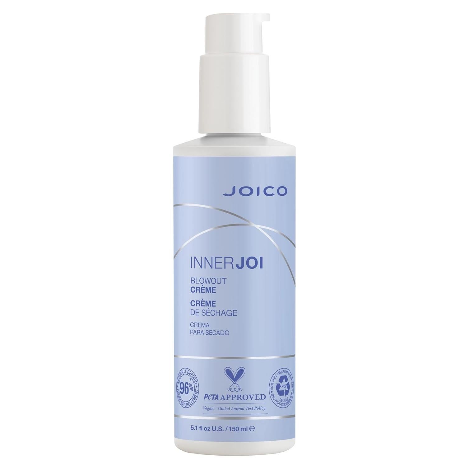 Crema Blowout Joico InnerJoi 150 ml - Anti-Frizz Vegana