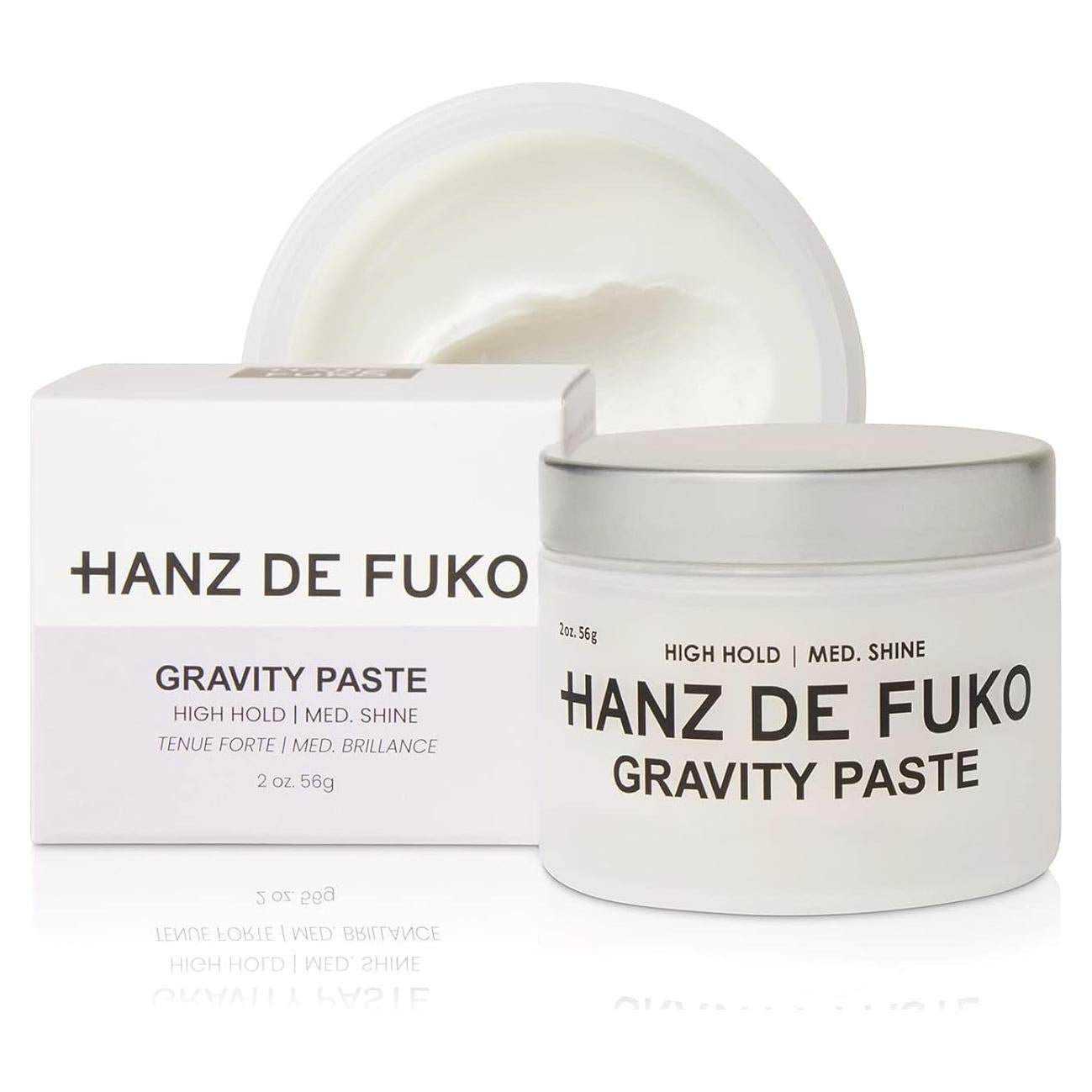 Pasta de Estilo Hanz de Fuko Gravity - 56.7 g, Fuerte Sujeción