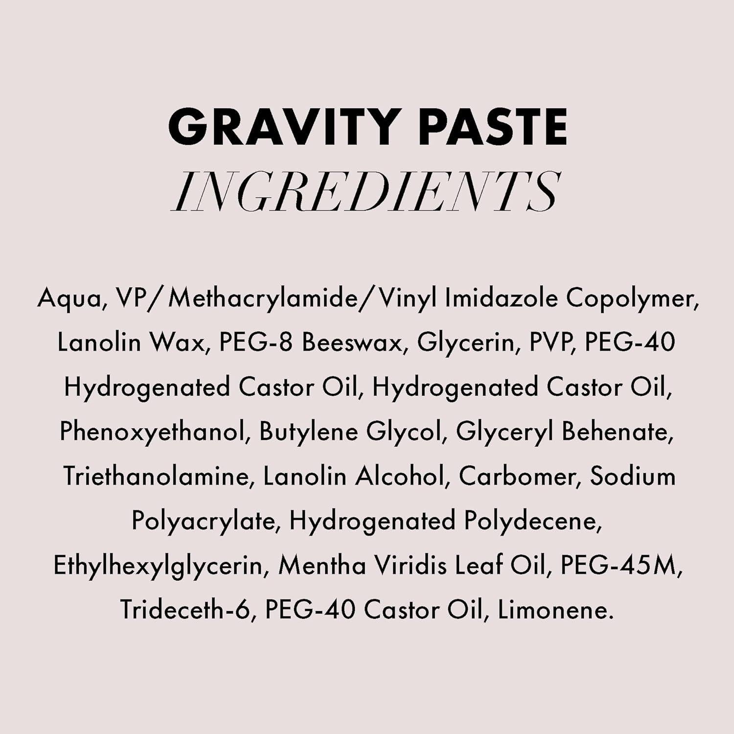 Pasta de Estilo Hanz de Fuko Gravity - 56.7 g, Fuerte Sujeción