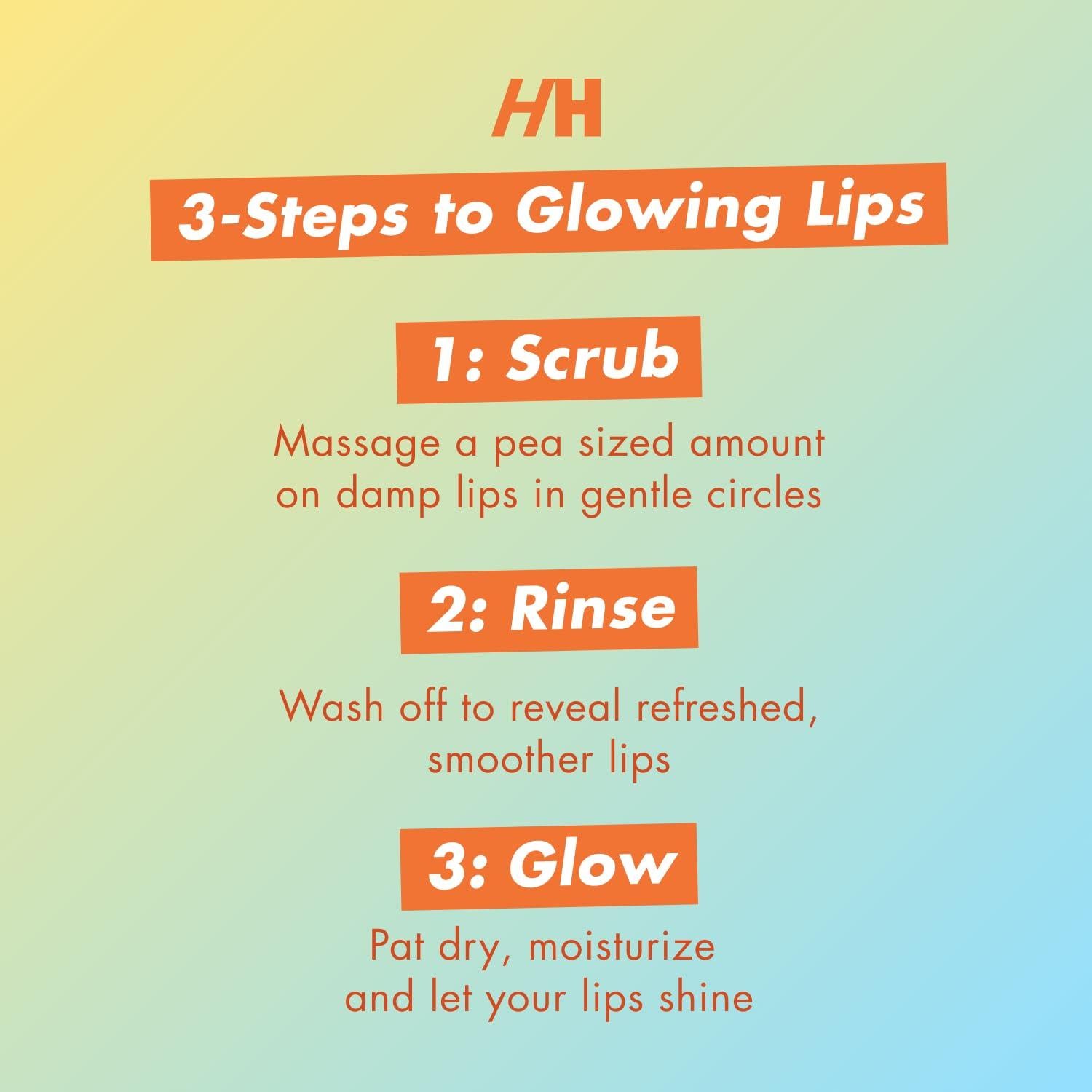 Exfoliante Labial Vegano Handmade Heroes con Cúrcuma 28g