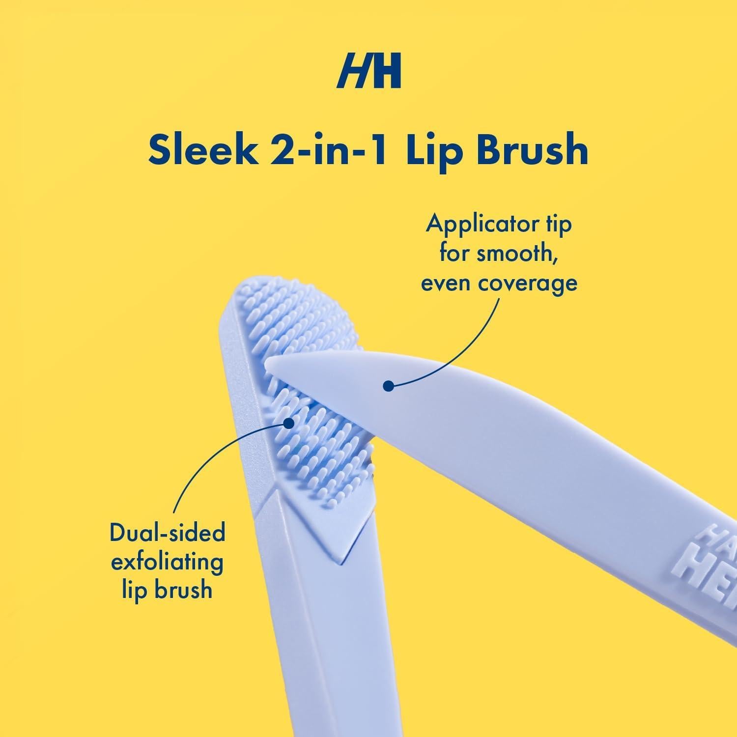 Brocha de Labios Handmade Heroes - Exfoliador Reutilizable 2pc