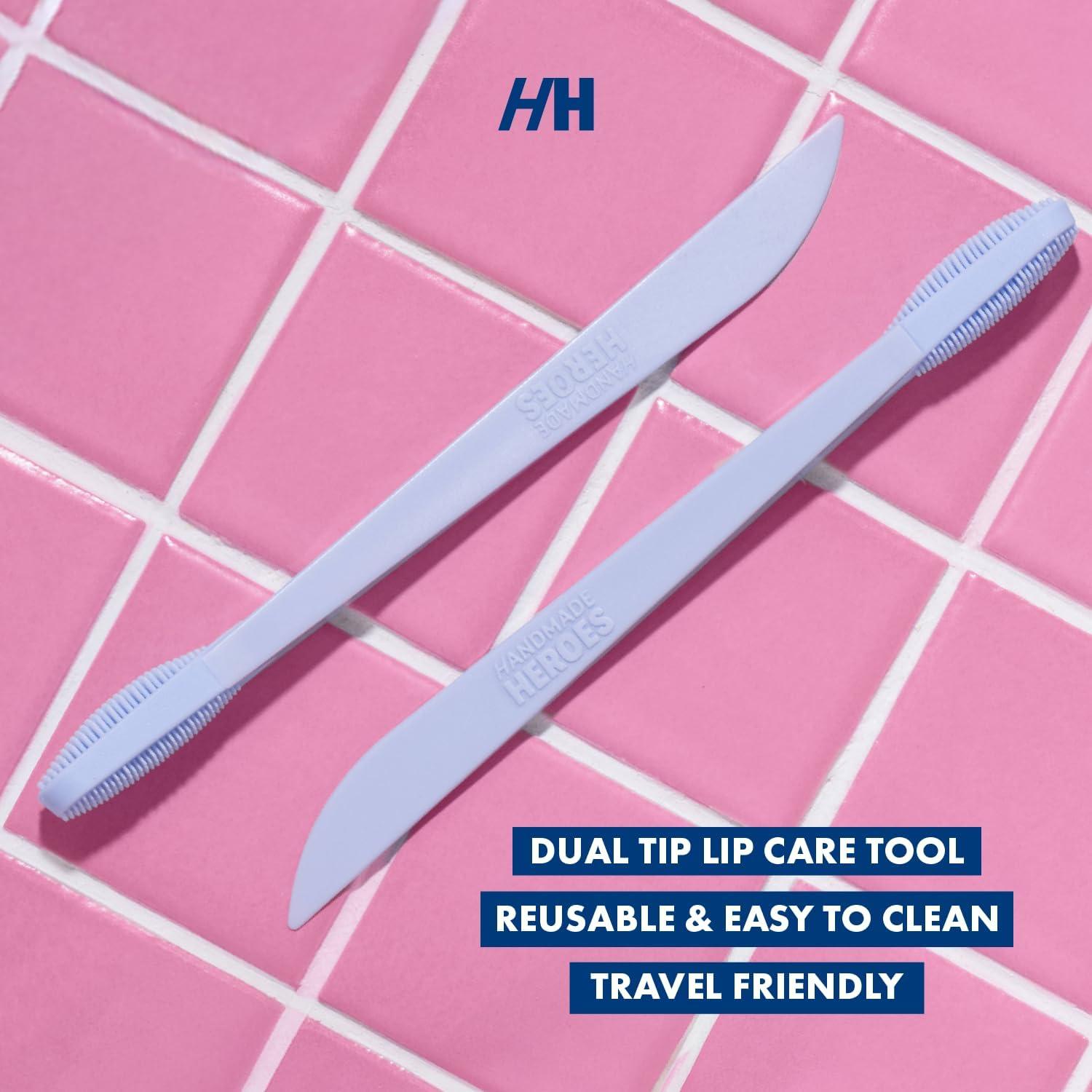 Brocha de Labios Handmade Heroes - Exfoliador Reutilizable 2pc