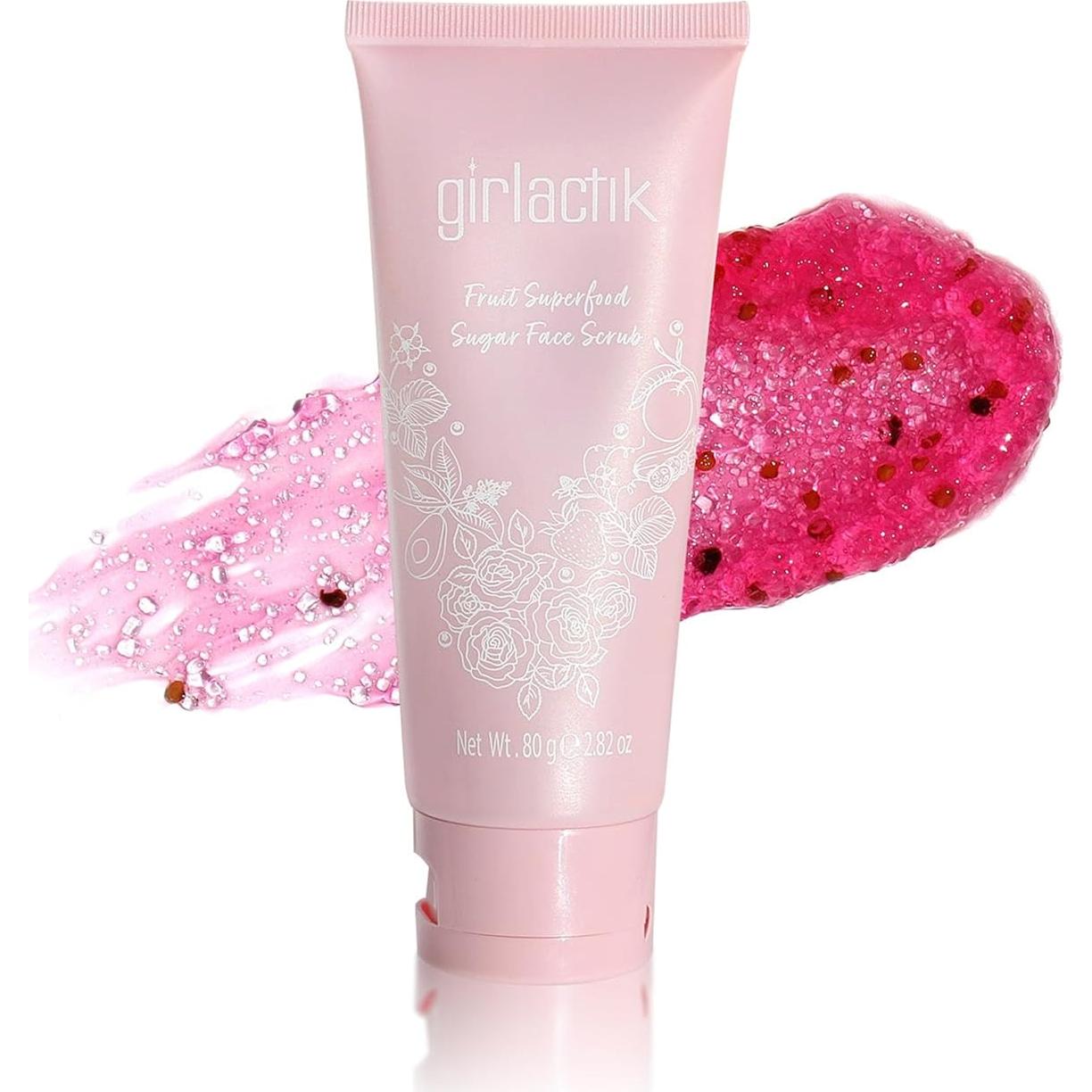 Exfoliante Facial de Azúcar Girlactik 80g - Superalimento Frutas