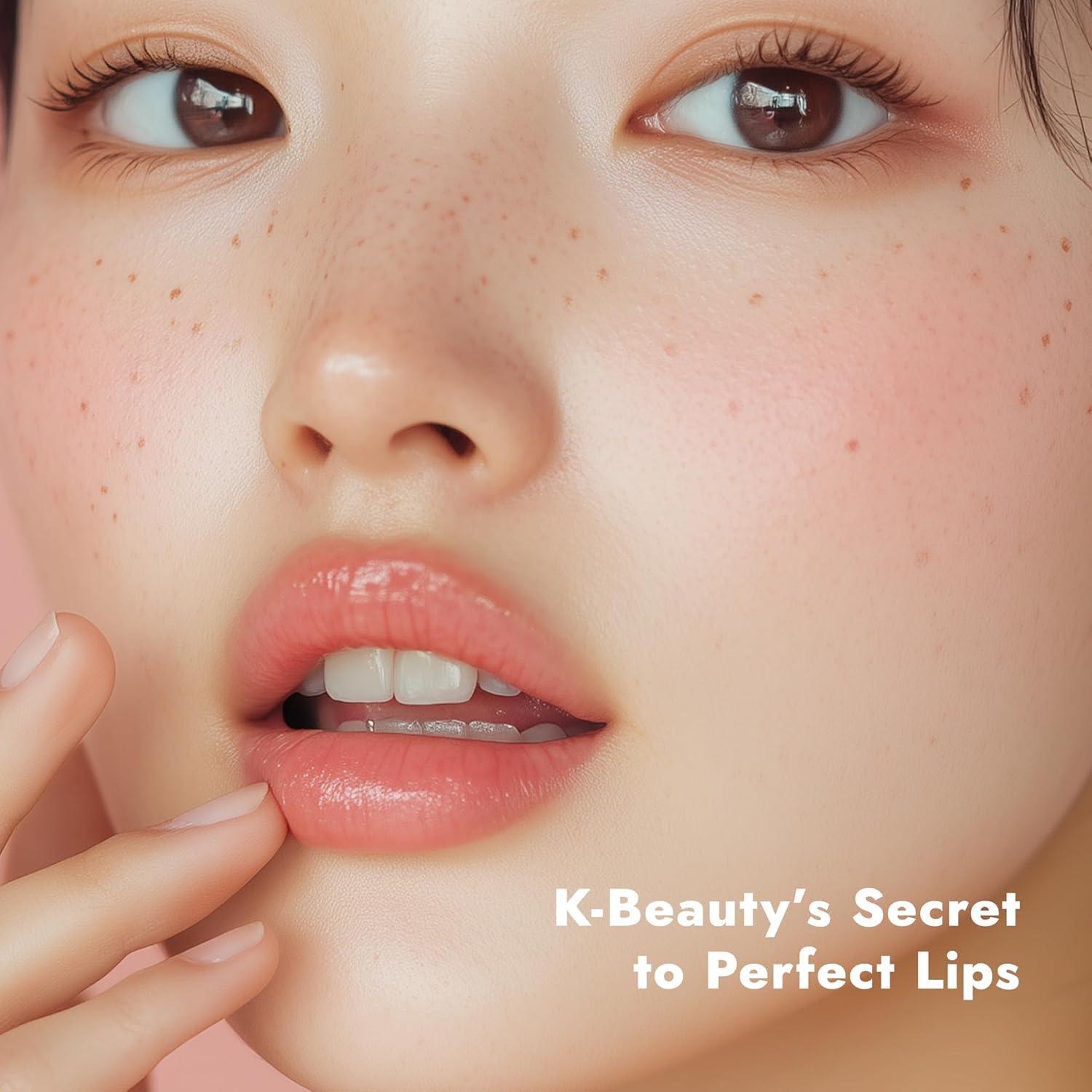 Kit de Cuidado Labial Epielle Buff & Shine - Exfoliante y Máscara