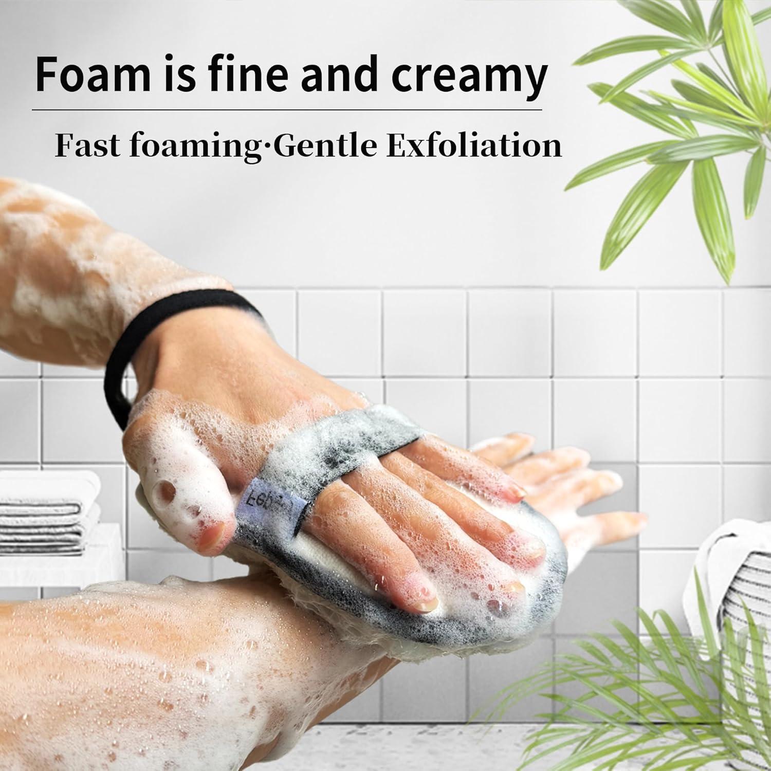 Esponja de Lufa Natural Fepgsy - Grande 17.8cm x 13cm - Exfoliante