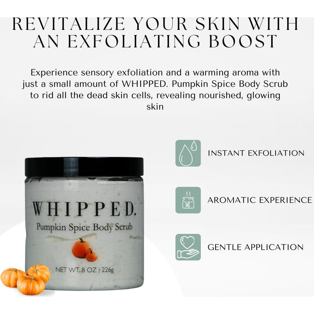 Exfoliante Corporal de Especias de Calabaza EXFOLIANTE 226 g