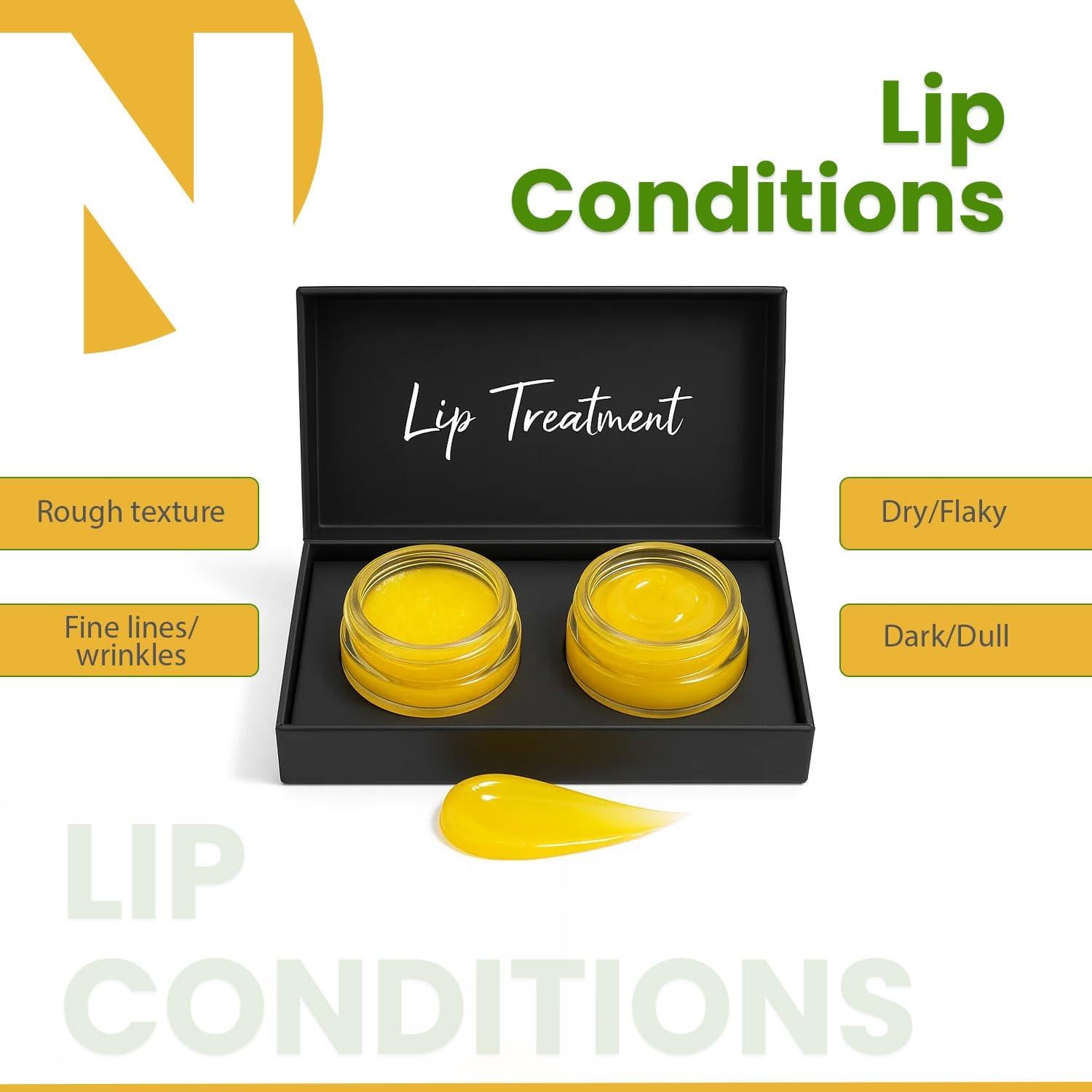 Dúo Labial Hidratante y Exfoliante Nuzilicious - Mango