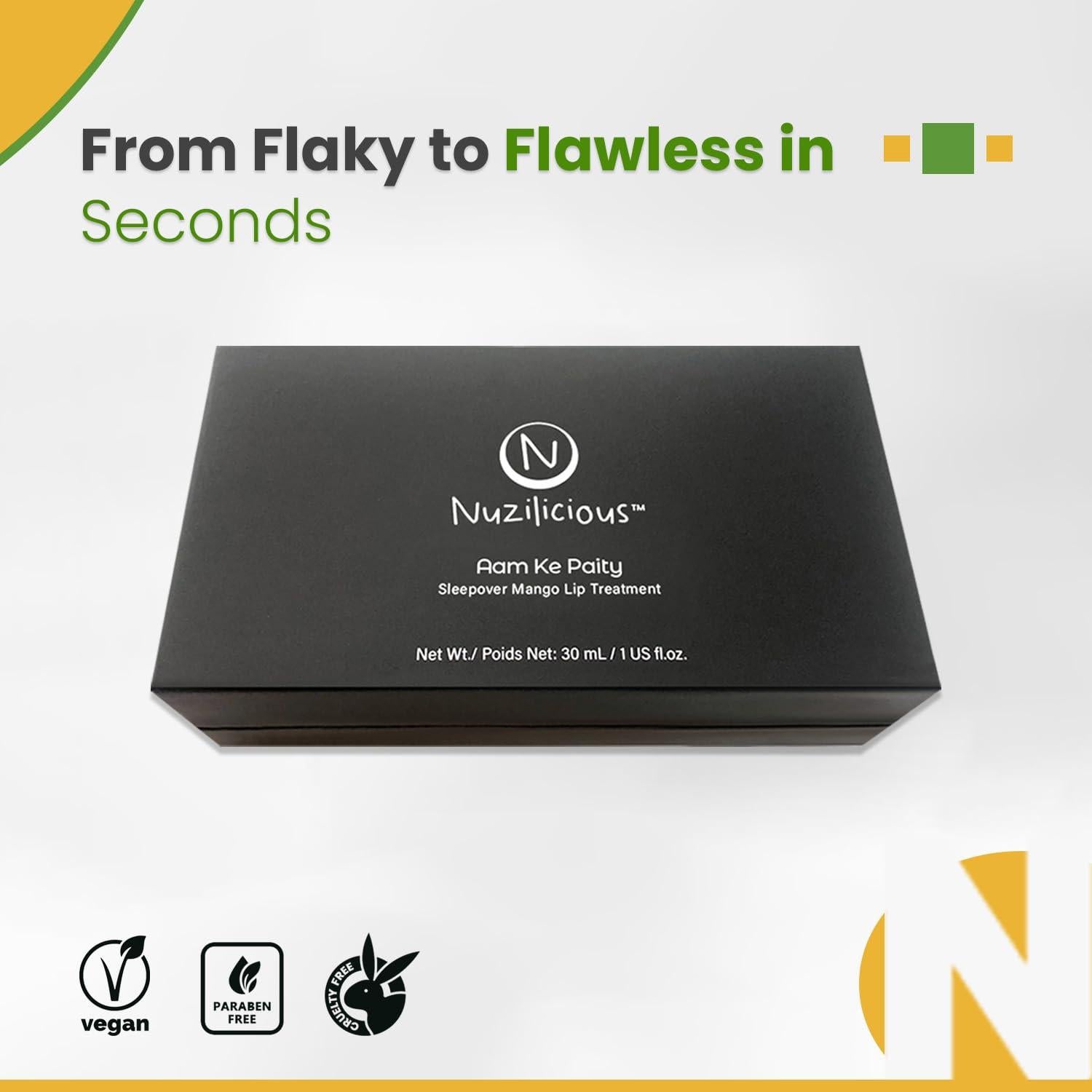 Dúo Labial Hidratante y Exfoliante Nuzilicious - Mango