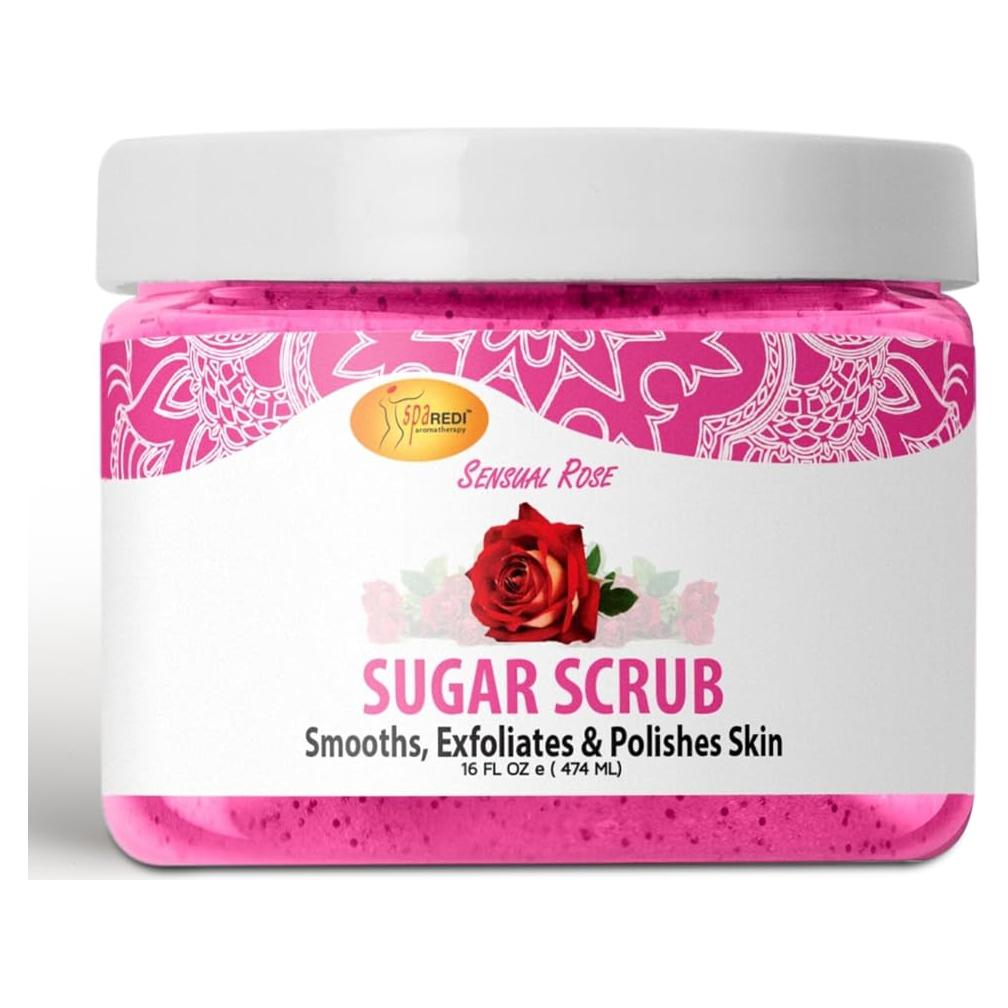 Exfoliante Corporal SPA REDI Azúcar Rosa Sensual 453 g