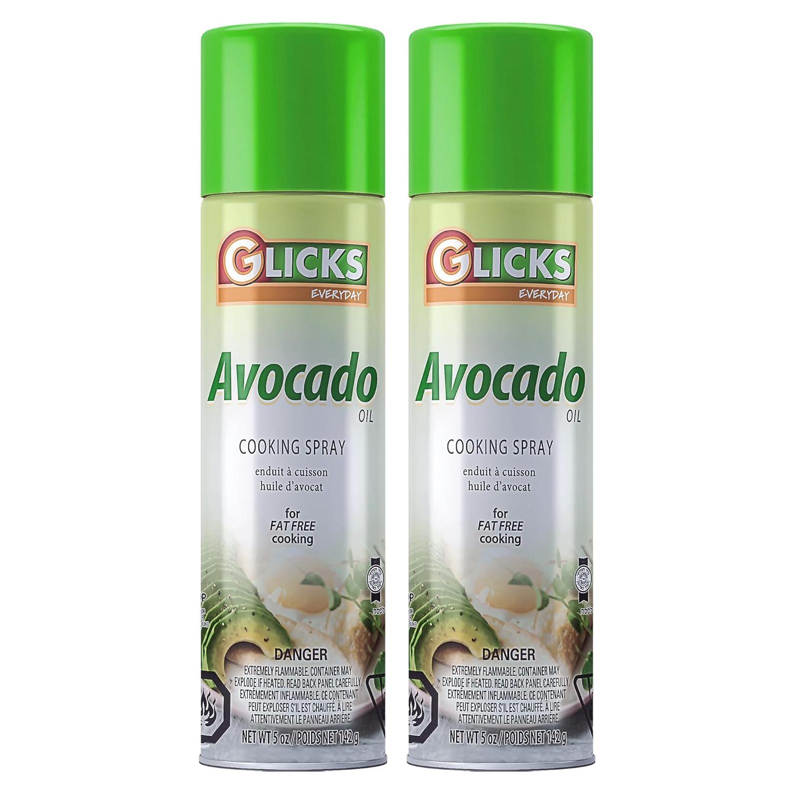Aceite en Spray de Aguacate Glicks 150 ml - Antiadherente Keto
