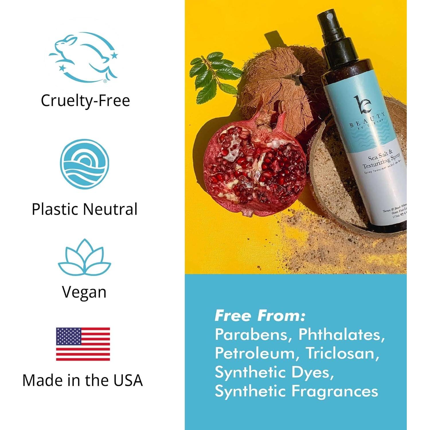 Spray de Sal Marina Beauty by Earth 177 ml - Texturizador Cabello