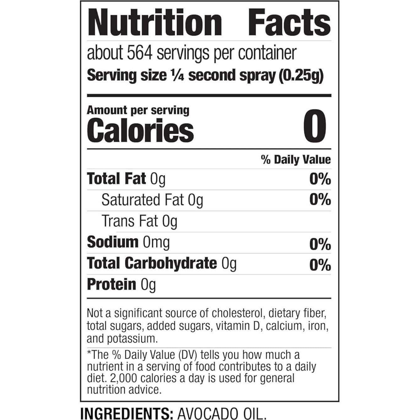 Spray de Aceite de Aguacate MejorCuerpo 148 ml Sin Aditivos