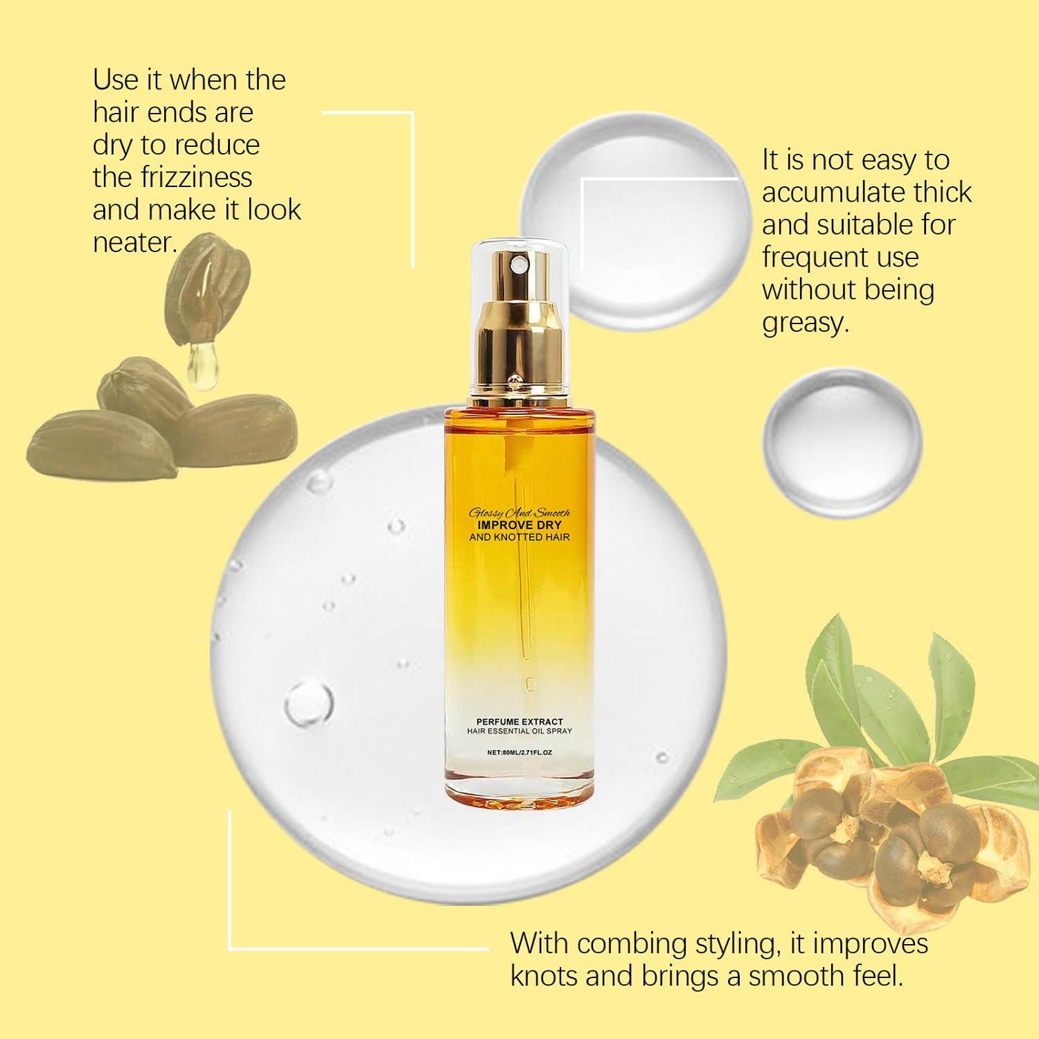 Spray Acondicionador para Cabello LOYOTICE 80ml Sin Enjuague