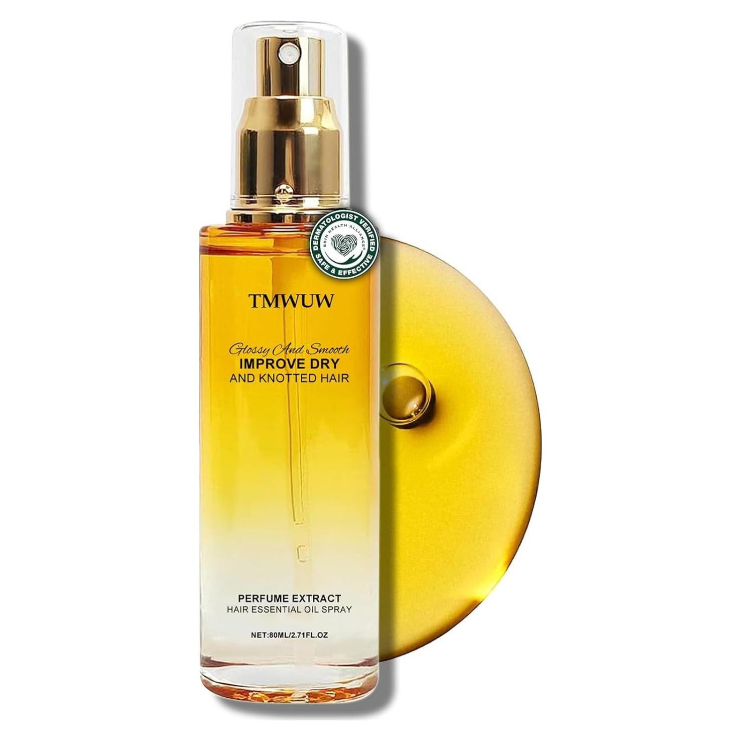 Spray Acondicionador Sin Enjuague TMWUW 80.5 ml - Aceite de Jojoba y Karité