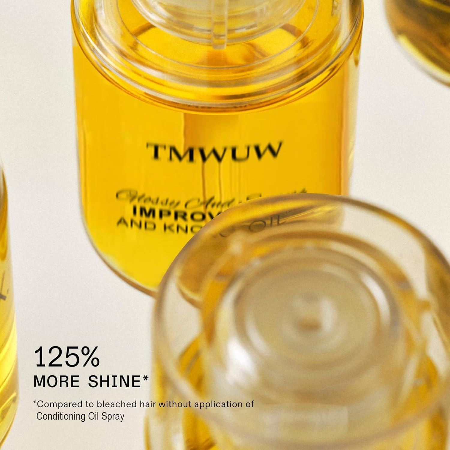 Spray Acondicionador Sin Enjuague TMWUW 80.5 ml - Aceite de Jojoba y Karité