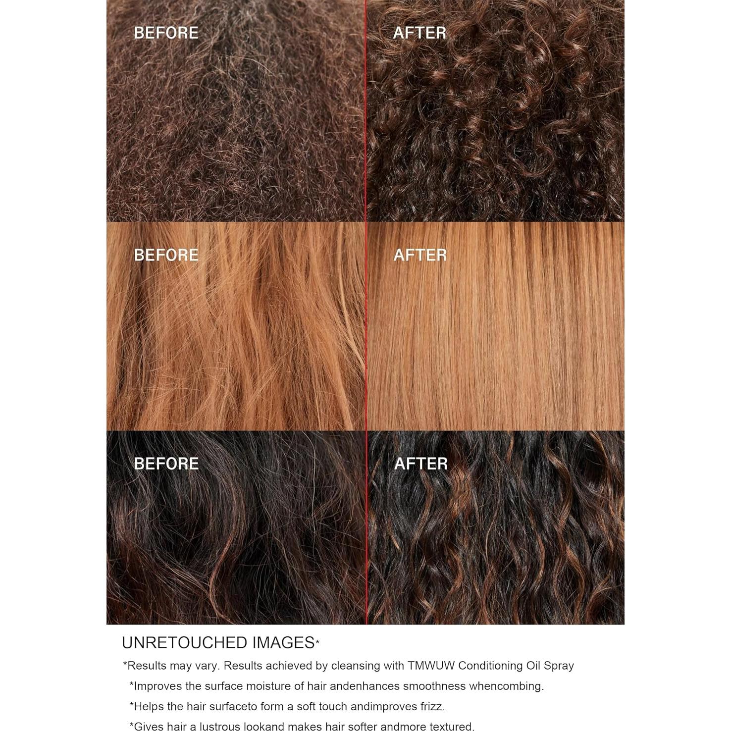 Spray Acondicionador Sin Enjuague TMWUW 80.5 ml - Aceite de Jojoba y Karité