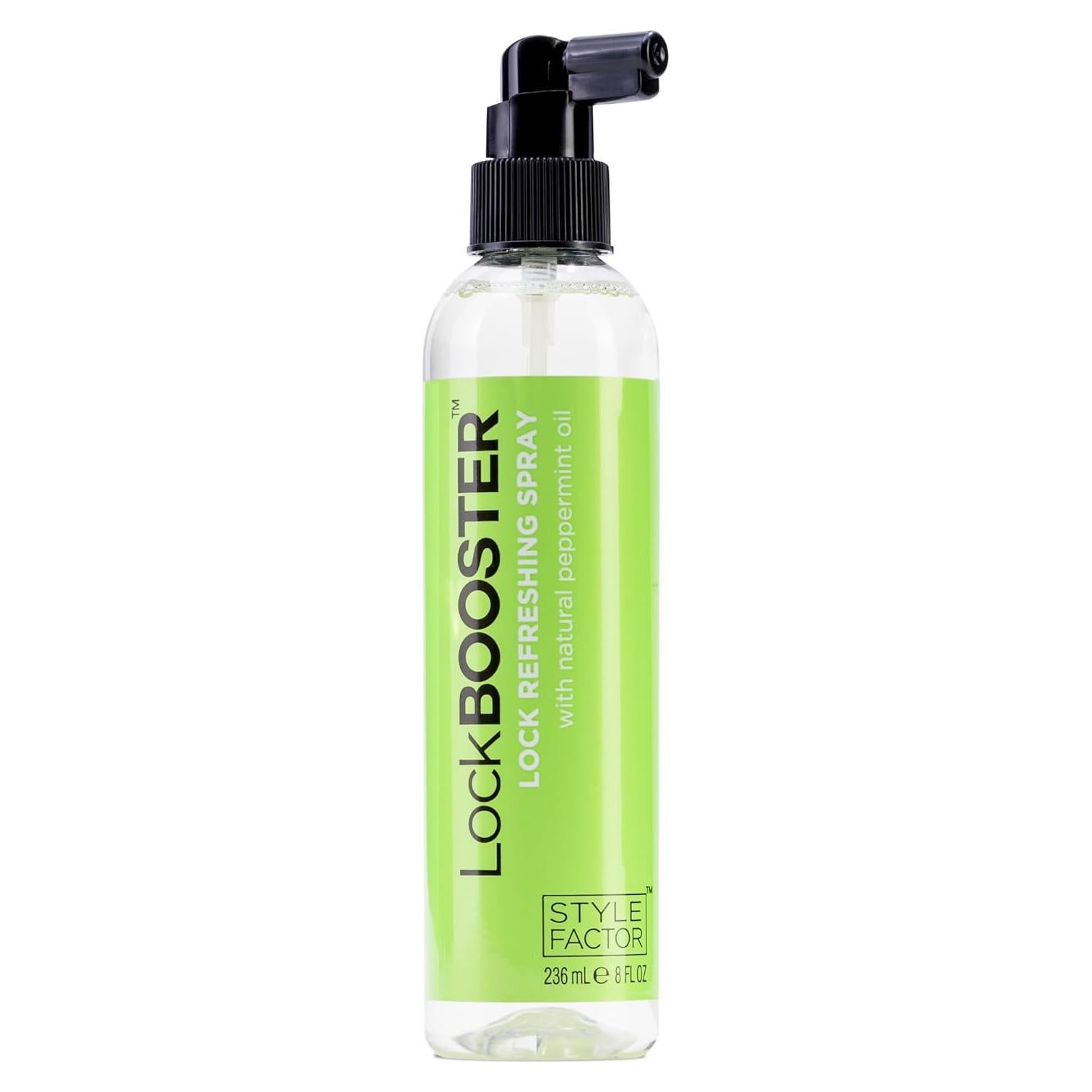 Spray Refrescante LockBOOSTER Style Factor 280 g - Hidratante para Trenzas y Locs