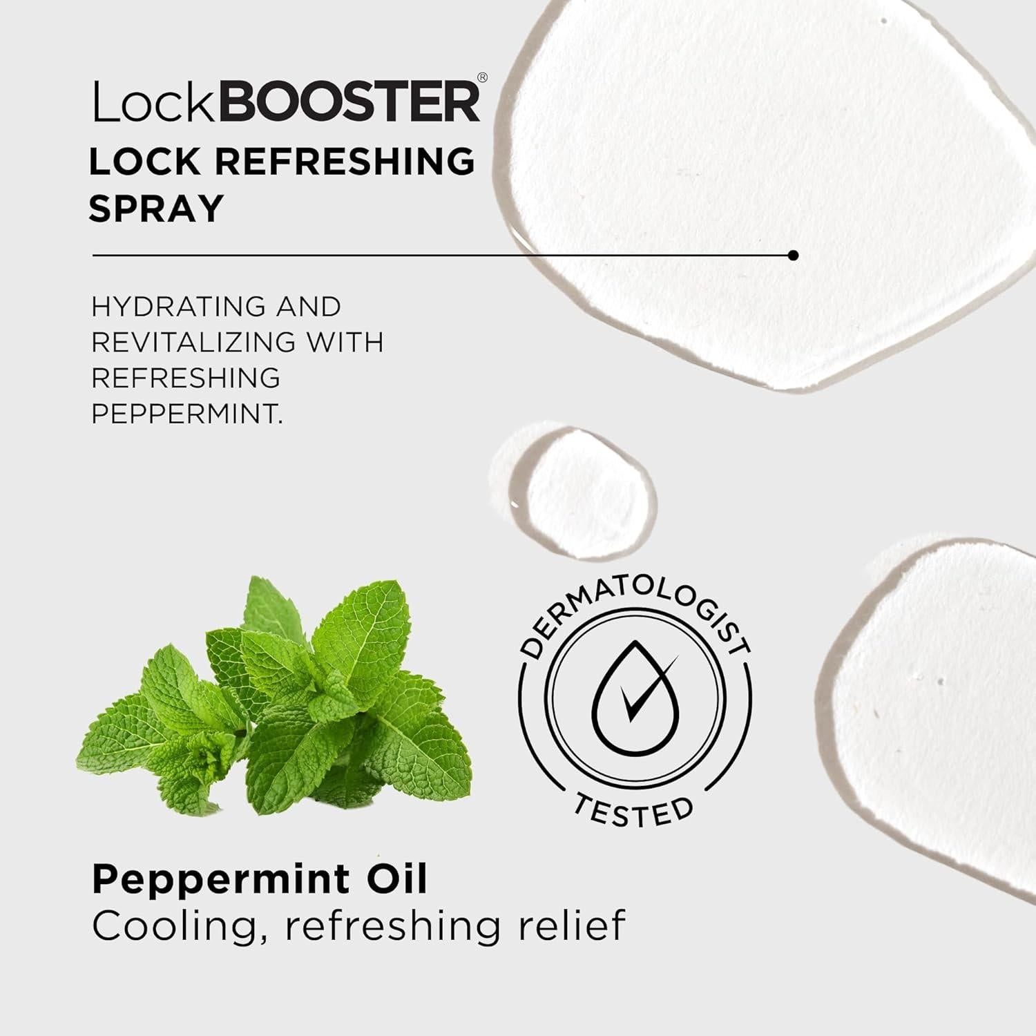 Spray Refrescante LockBOOSTER Style Factor 280 g - Hidratante para Trenzas y Locs