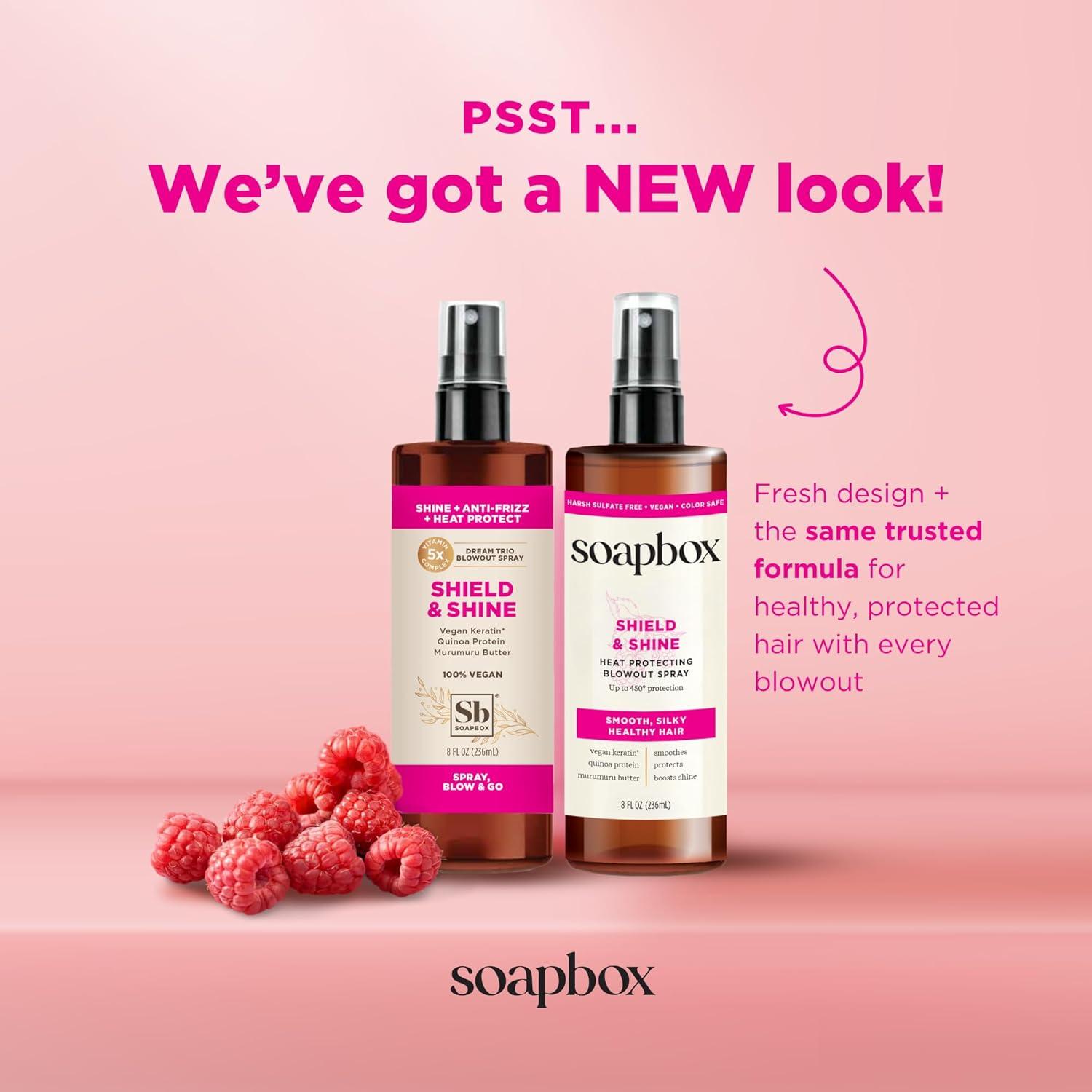 Spray Protector Térmico Soapbox 226ml - Antifrizz y Brillo