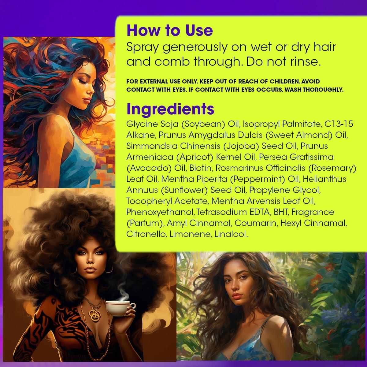 Spray Acondicionador Sin Enjuague Difeel Raíz 226 g - Crecimiento y Reparación