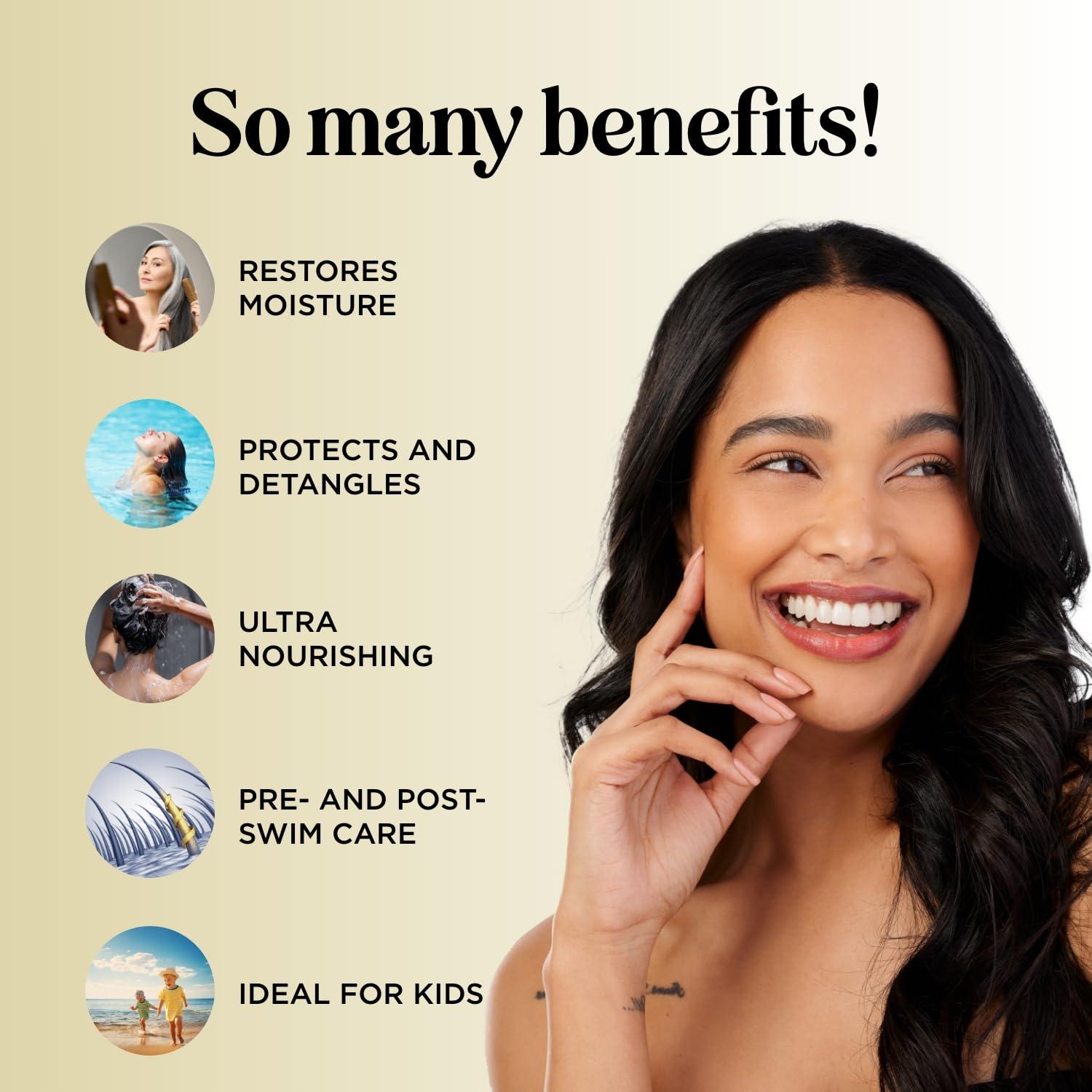 Acondicionador sin enjuague Maple Holistics 473 ml para nadar