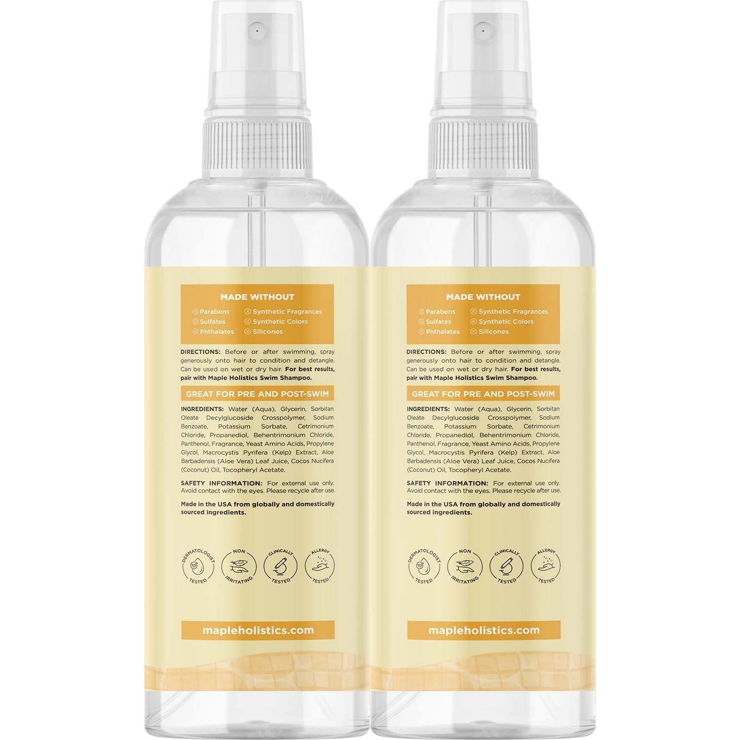 Acondicionador sin enjuague Maple Holistics 473 ml para nadar