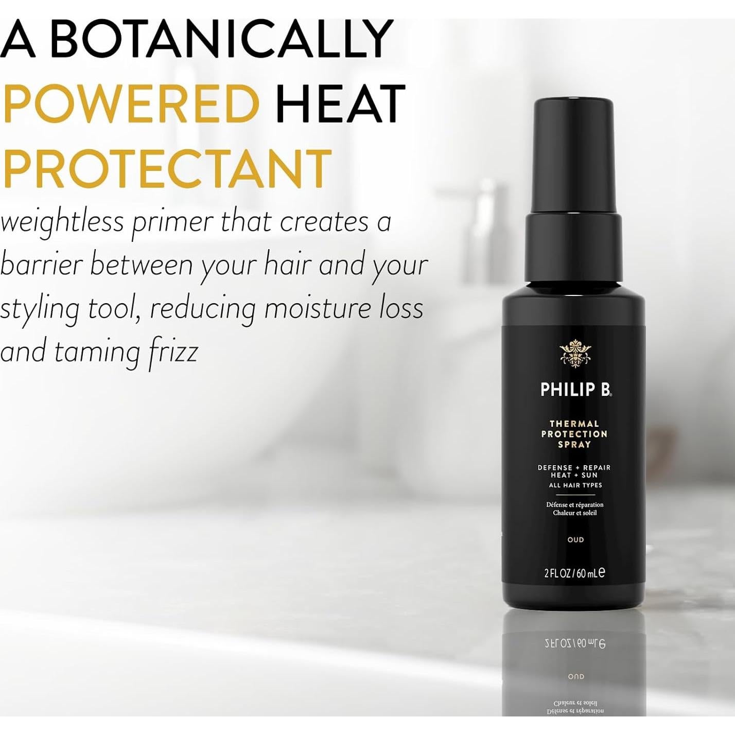 Spray de Protección Térmica Philip B 60 ml - Brillo y Protección