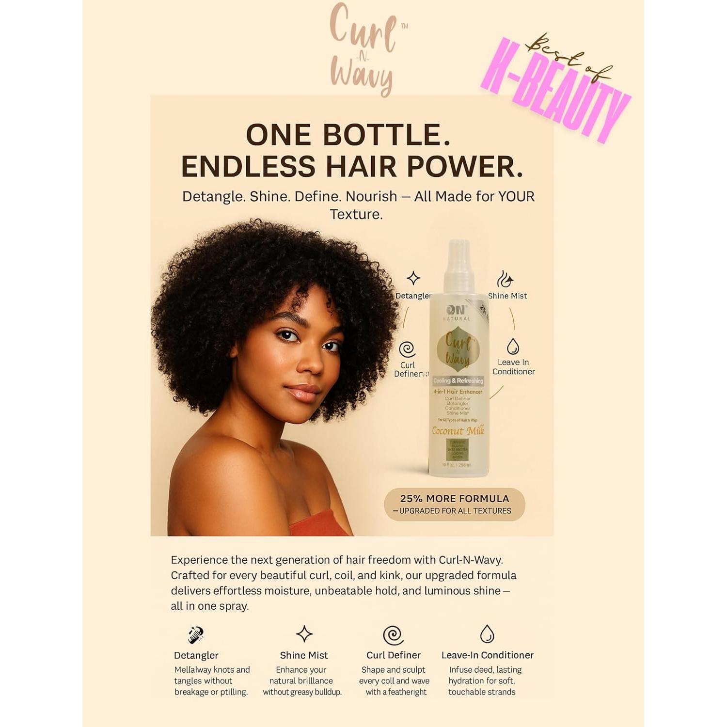 Mejorador de Cabello 4-en-1 ON Natural 283.5 g Flor de Cerezo