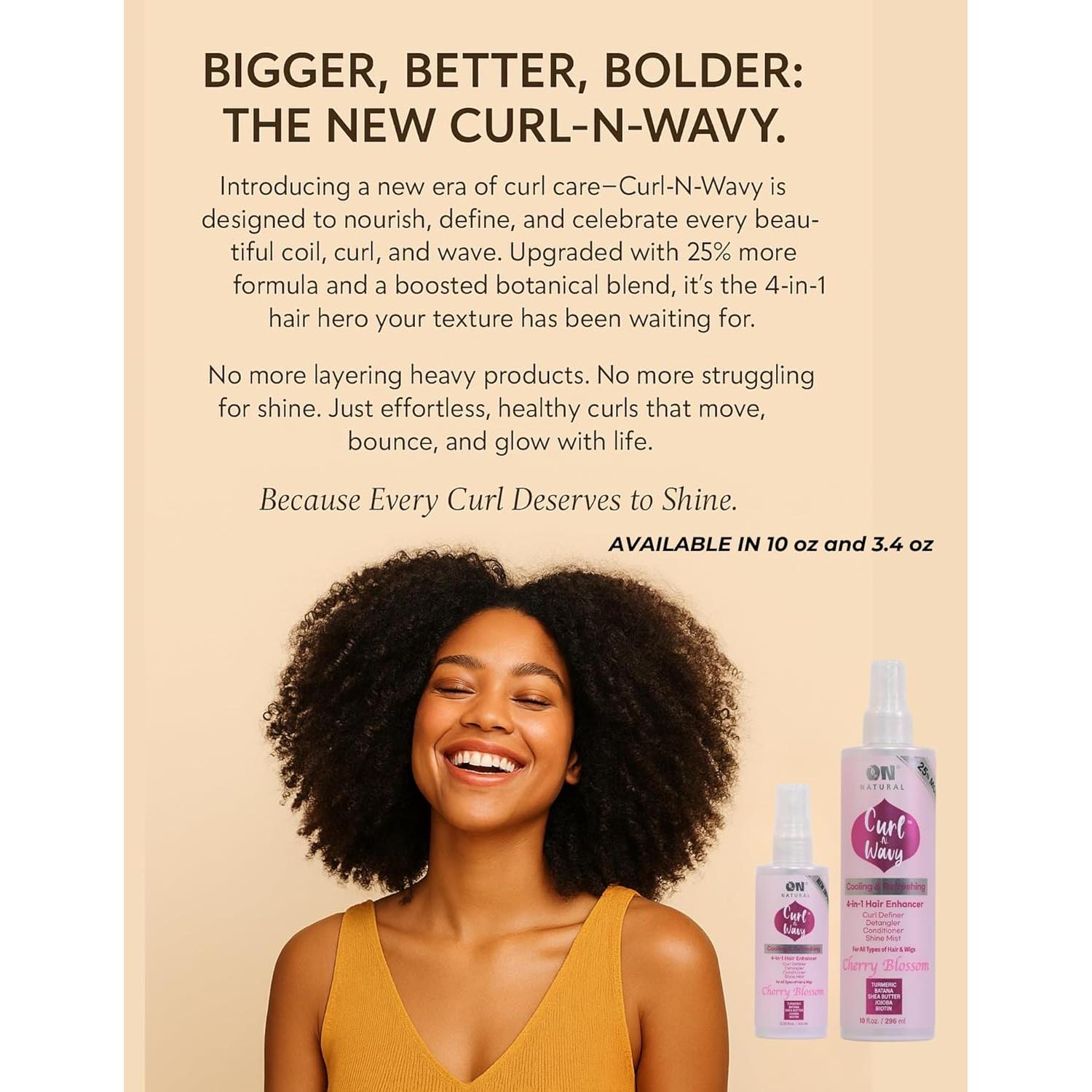 Mejorador de Cabello 4-en-1 ON Natural 283.5 g Flor de Cerezo