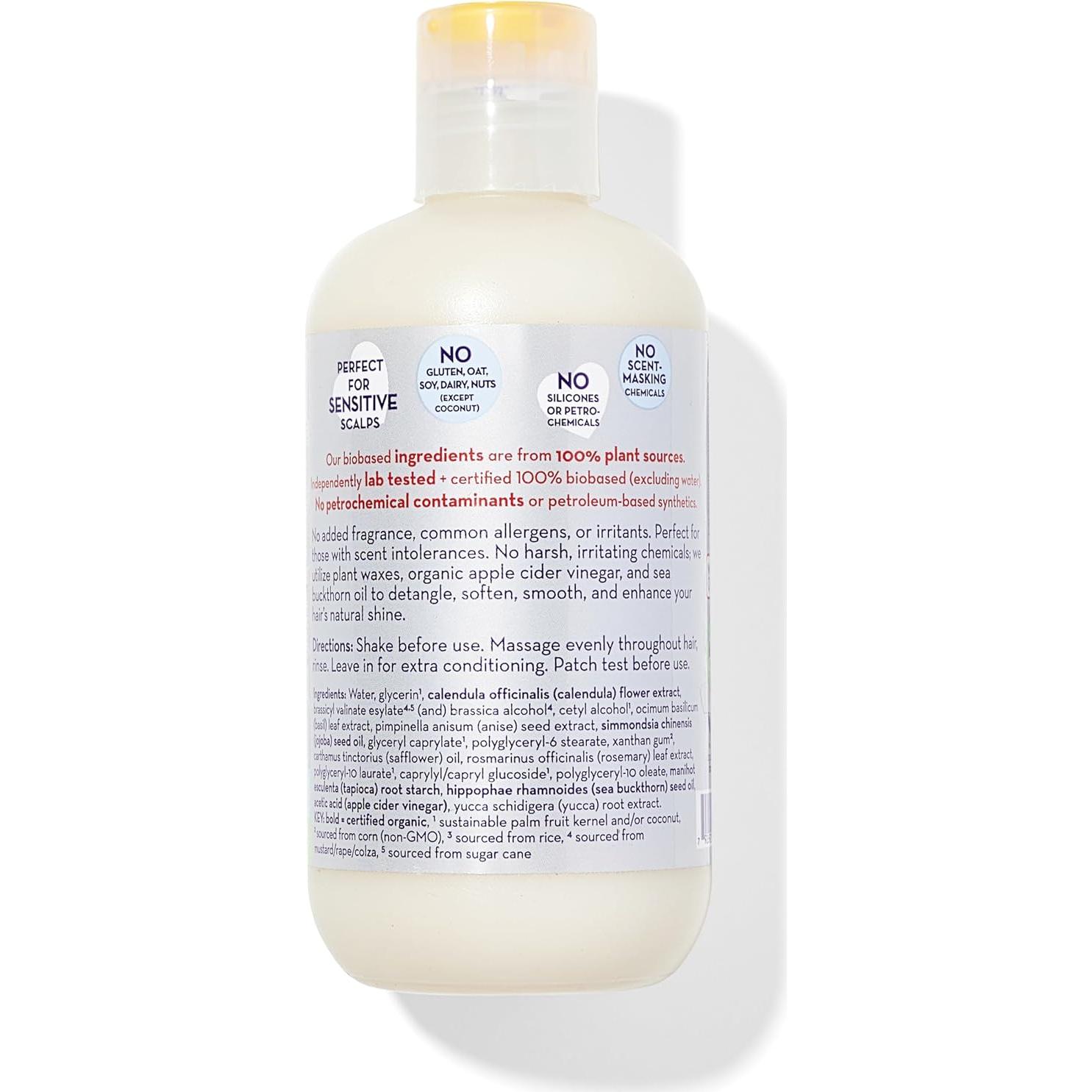 Acondicionador sin fragancia California Baby 251 mL 100% vegetal