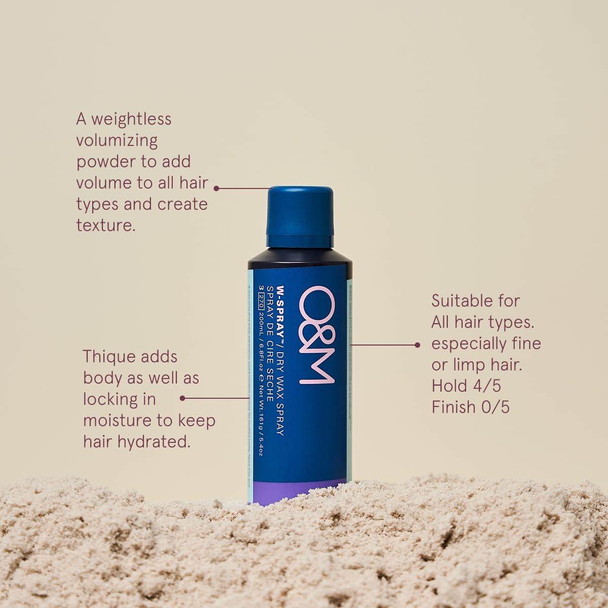 O&M W-Spray Cera Voluminizadora para Cabello 200ml