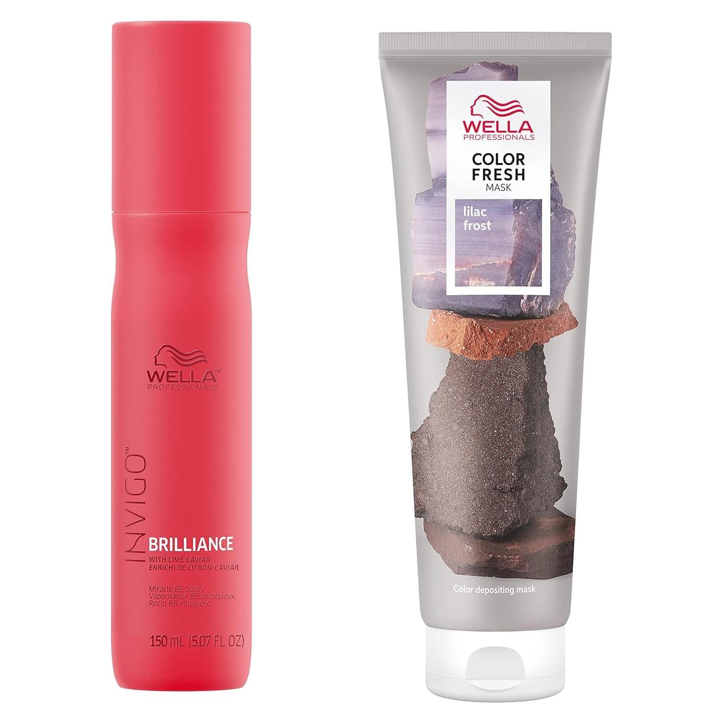 Mascarilla Capilar Wella Professionals Color Fresh Lila 141g