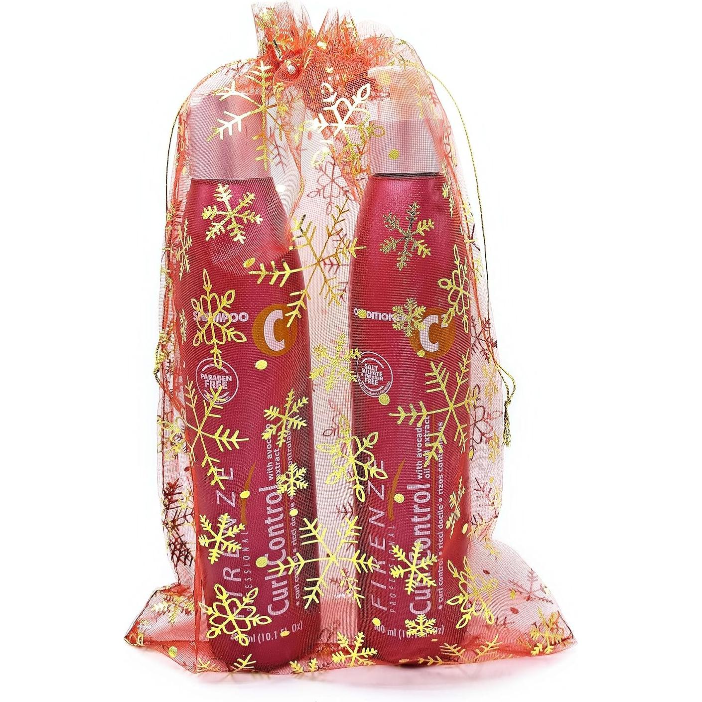 Champú y Acondicionador Control de Rizos Firenze Professional 4 Pzas