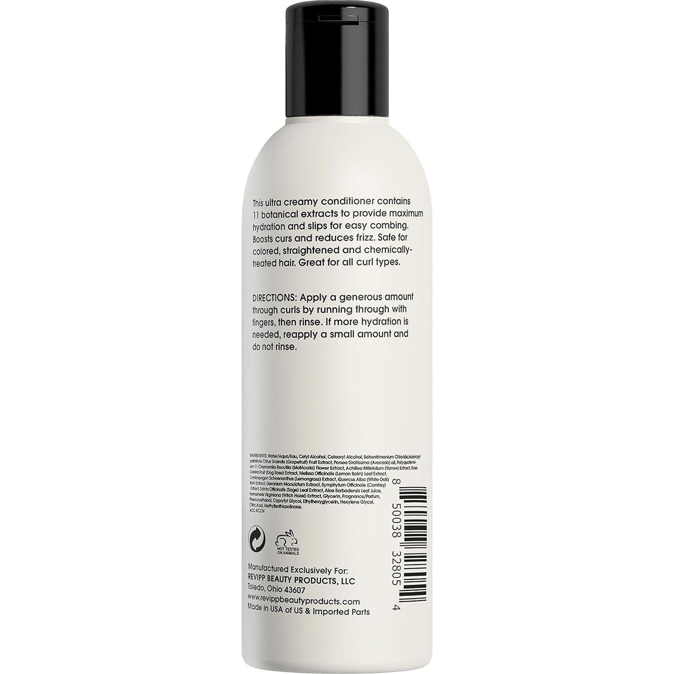 Acondicionador Profundo REVIPP 236.6 ml para Cabello Rizado