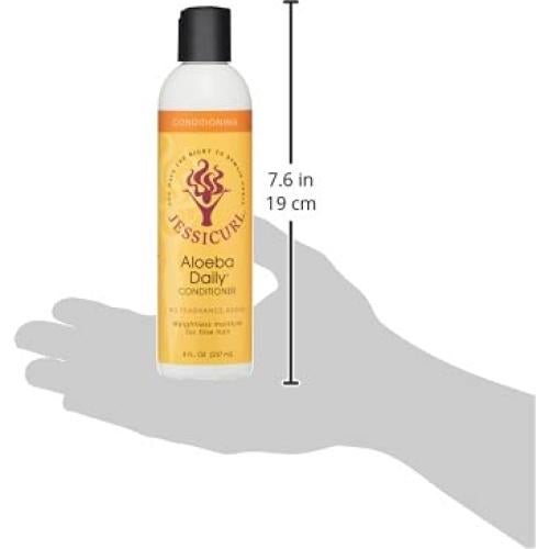 Acondicionador Diario Aloeba Jessicurl 236.6 ml Sin Fragancia