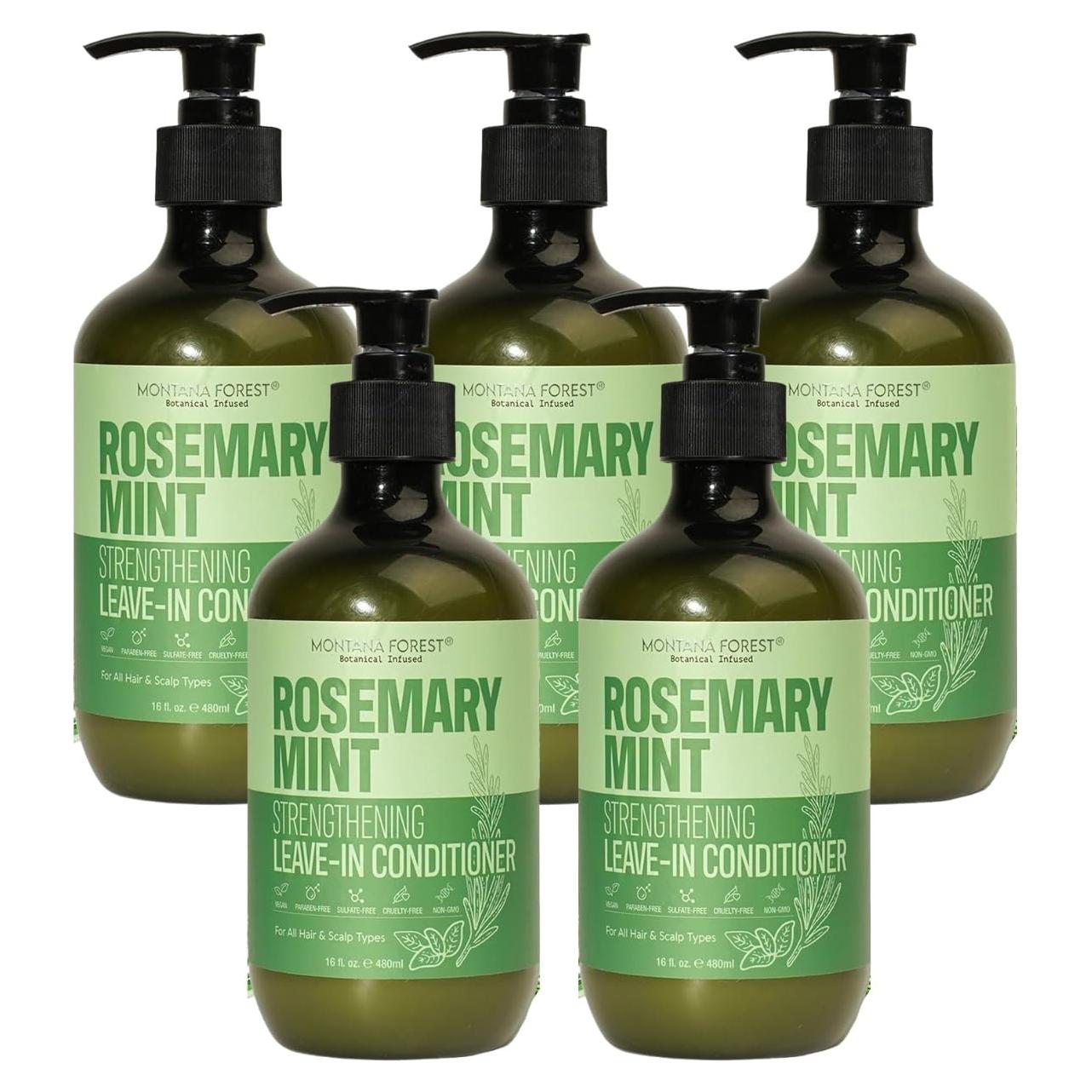 Set de 5 Acondicionadores Sin Enjuague EBIN NEW YORK 473ml