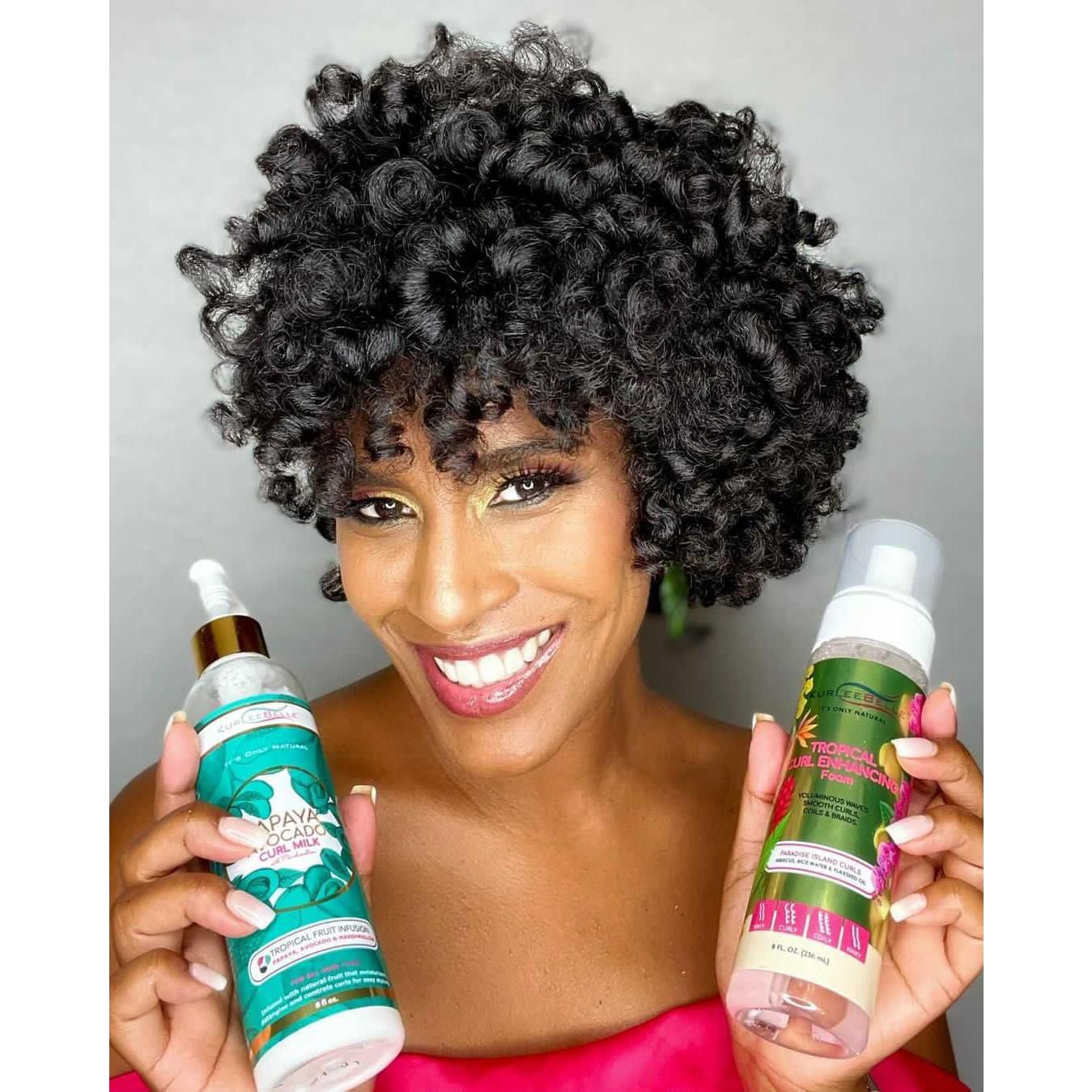 Leche de Rizo Kurlee Belle Papaya y Aguacate 280g