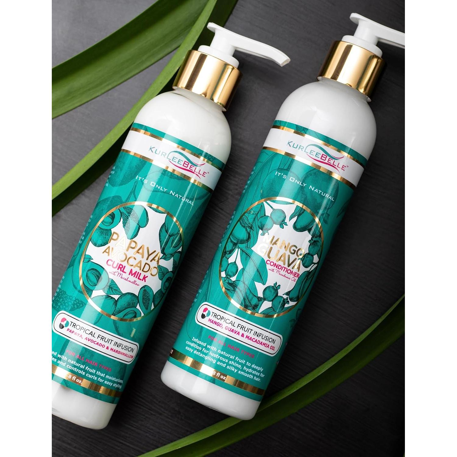 Leche de Rizo Kurlee Belle Papaya y Aguacate 280g