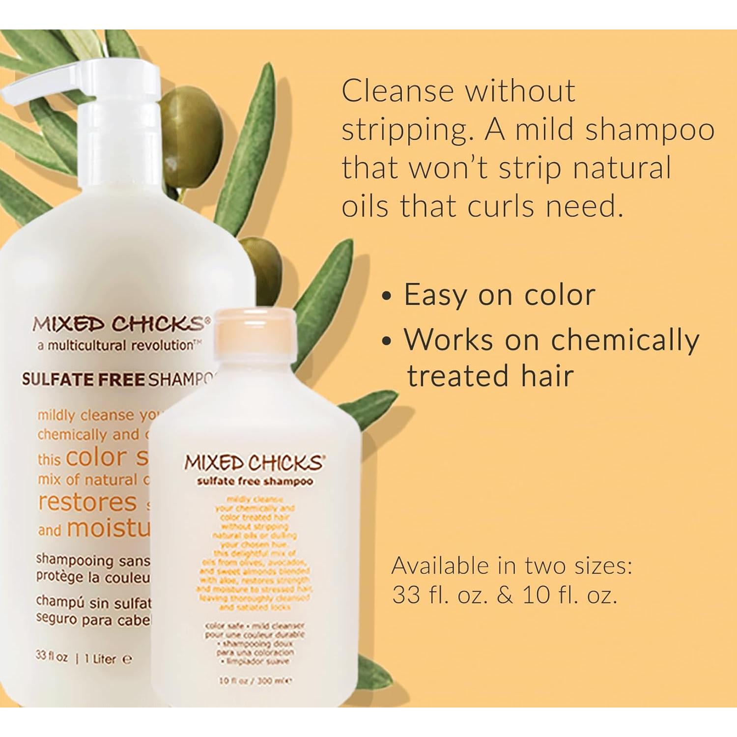 Champú Sin Sulfatos Mixed Chicks 295 ml para Cabello Teñido