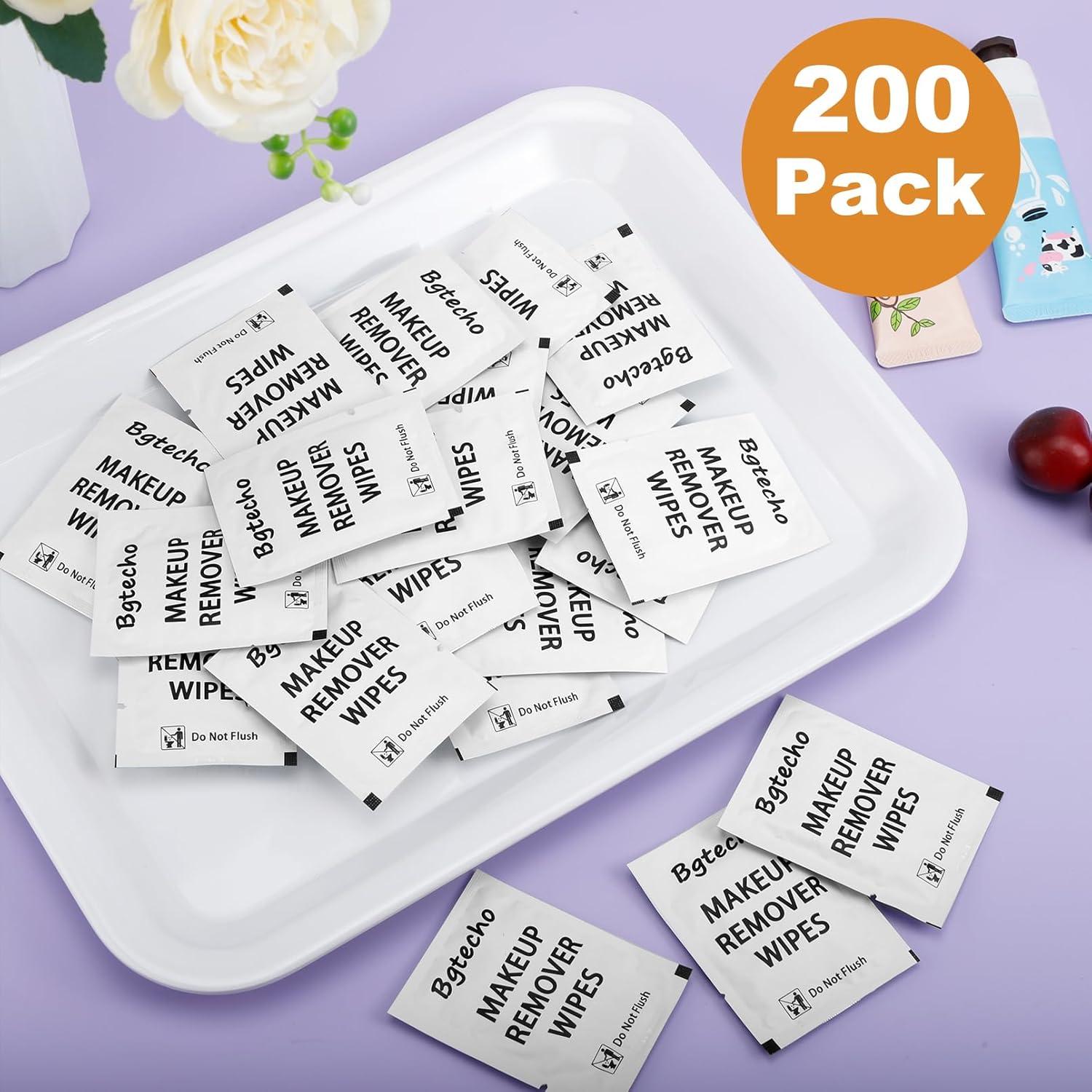Toallitas Desmaquillantes Bgtecho 200 Unidades Sin Alcohol
