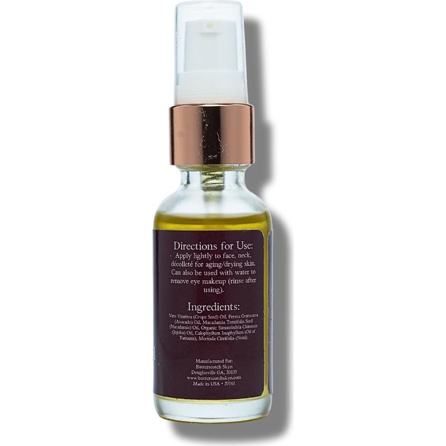 Aceite Facial Noni Butterscotch 29.57 ml - Vitamina E y Rosa Mosqueta