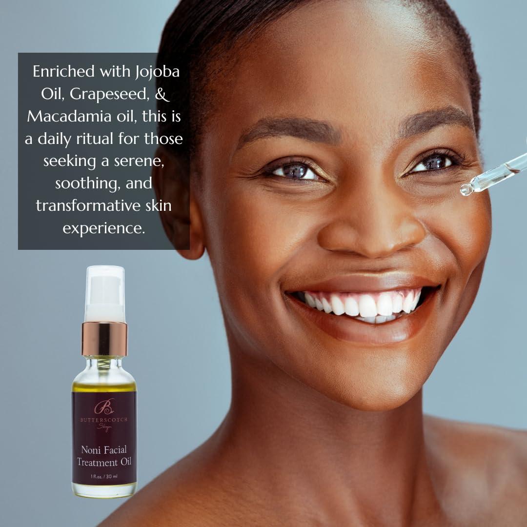 Aceite Facial Noni Butterscotch 29.57 ml - Vitamina E y Rosa Mosqueta